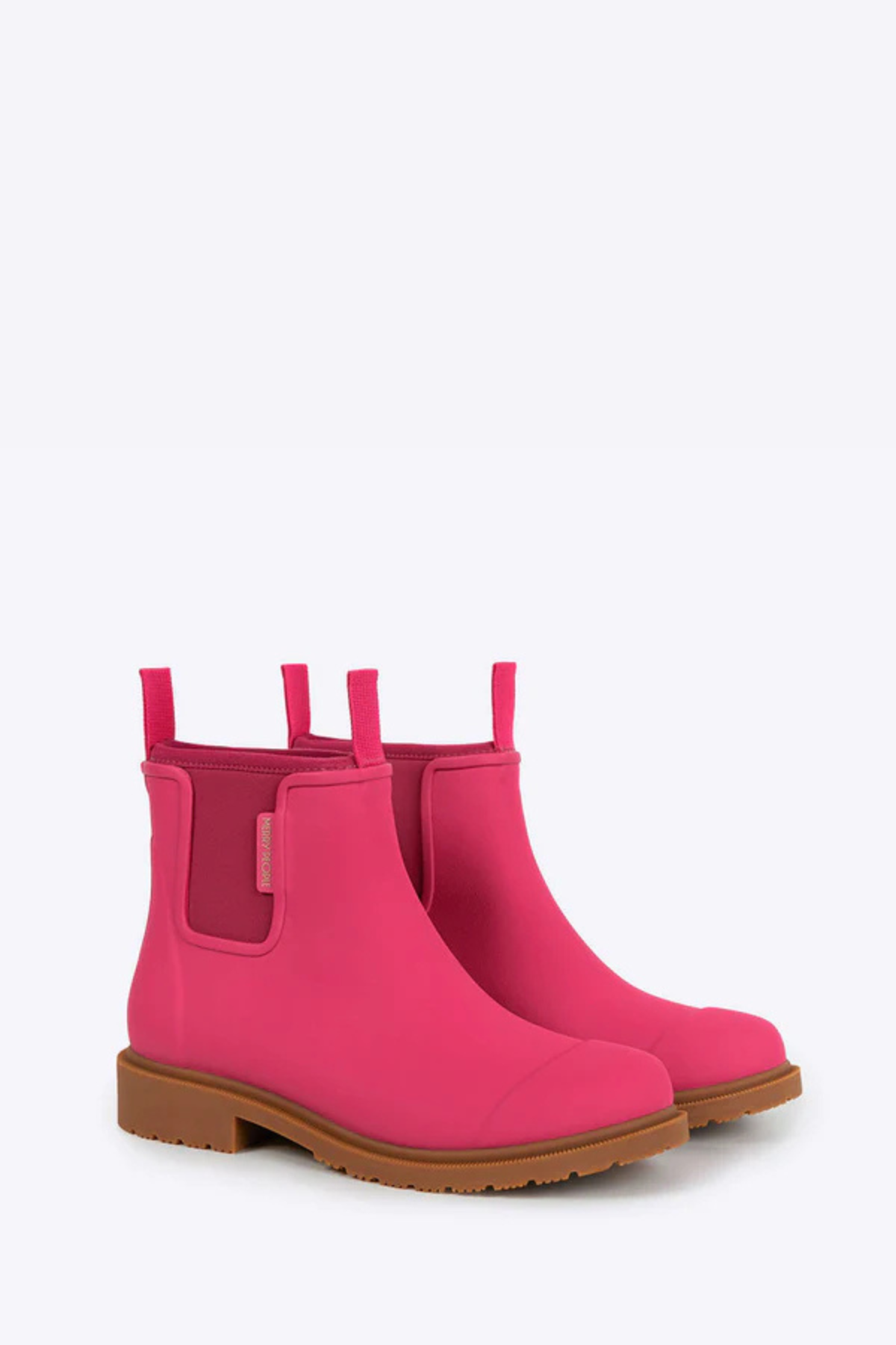 Merry People Bobbi Gumboots/Rainboots - Fuchsia