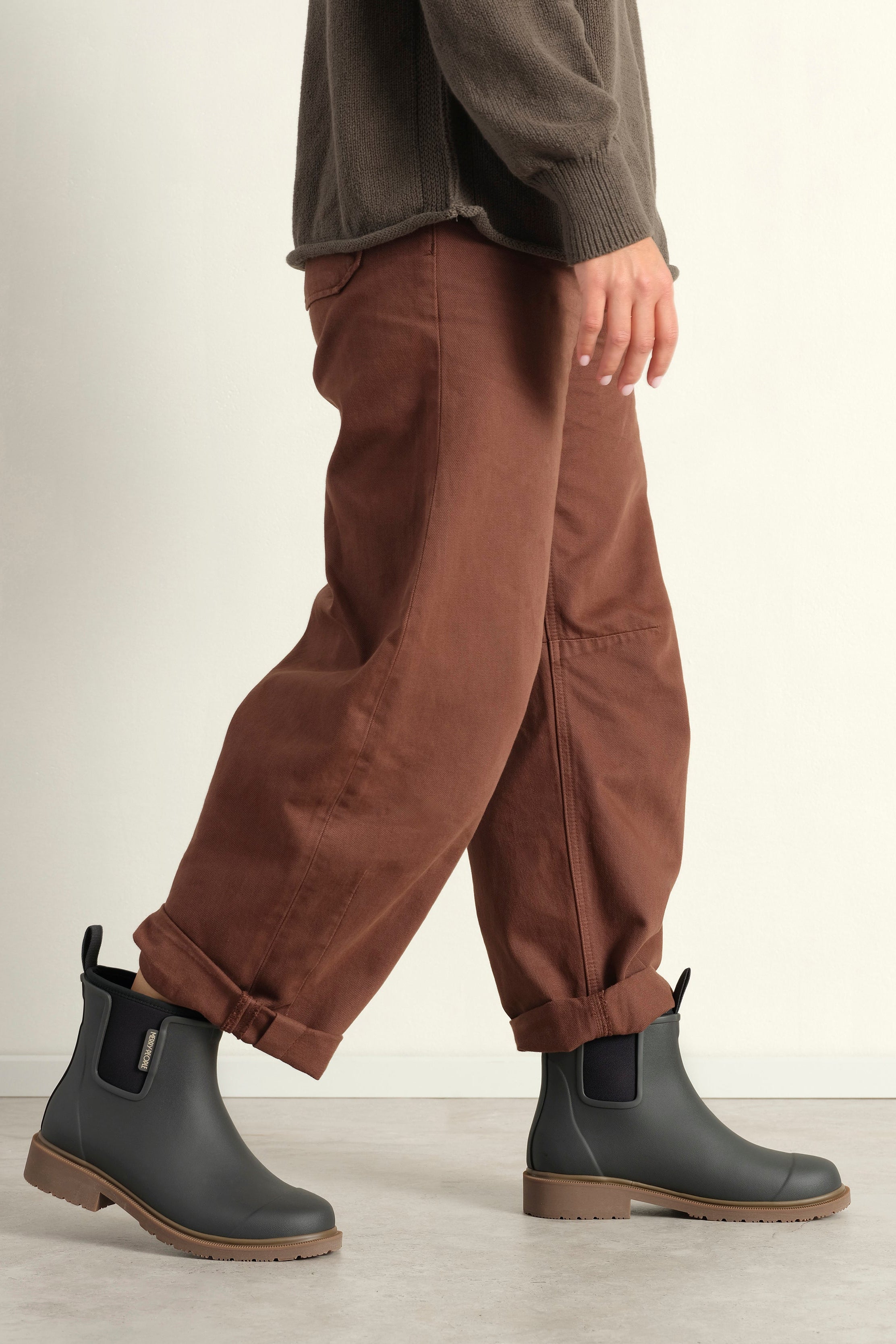Merry People Bobbi Gumboots/Rainboots - Charcoal