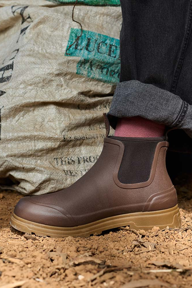 Merry People Oberon Gumboots/Rainboots - Espresso