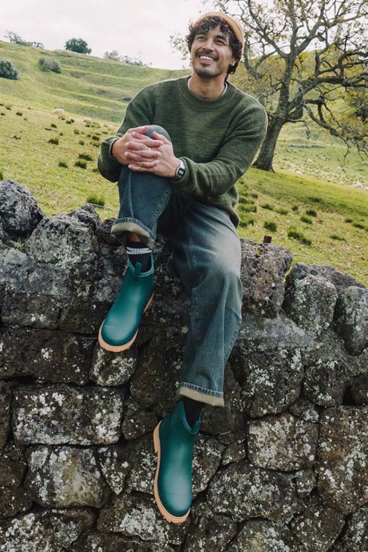 Merry People Bobbi Gumboots/Rainboots - Teal