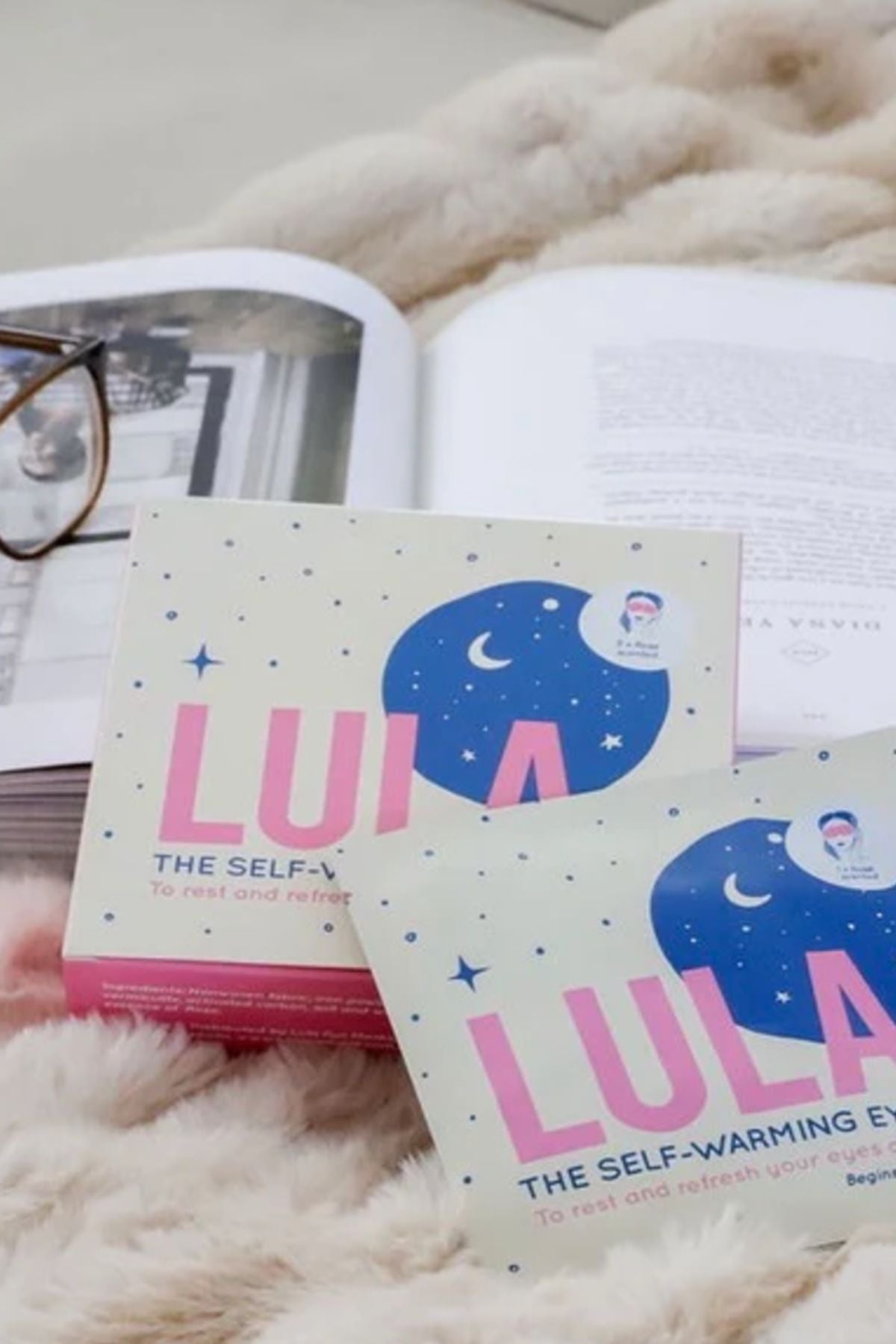 Lula Self Warming Eye Mask - Rose (5 Pack)