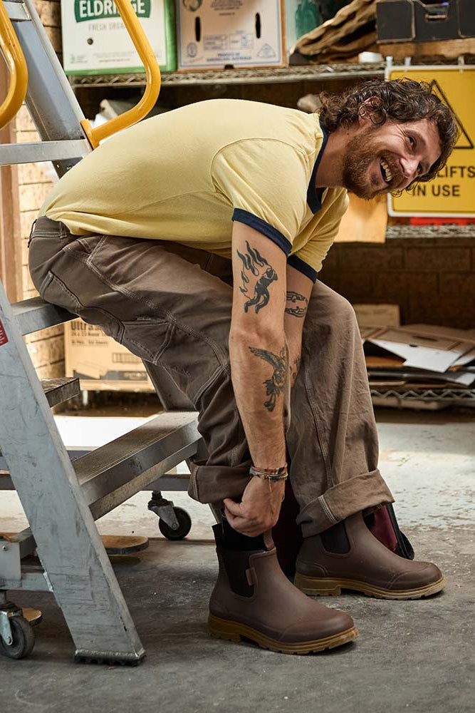 Merry People Oberon Gumboots/Rainboots - Espresso