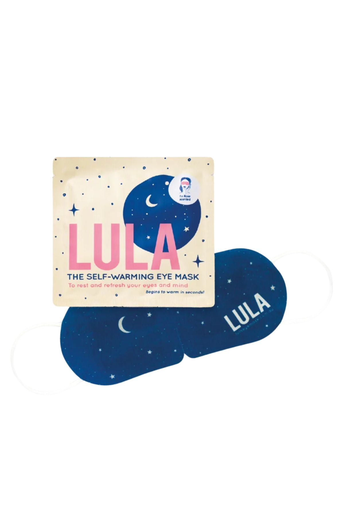 Lula Self Warming Eye Mask - Rose (5 Pack)