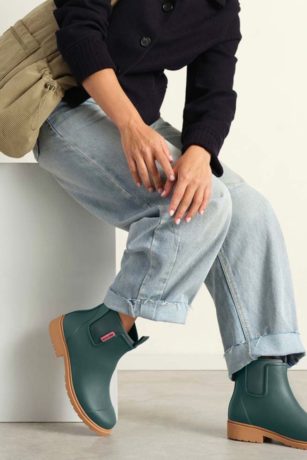 Merry People Bobbi Gumboots/Rainboots - Teal