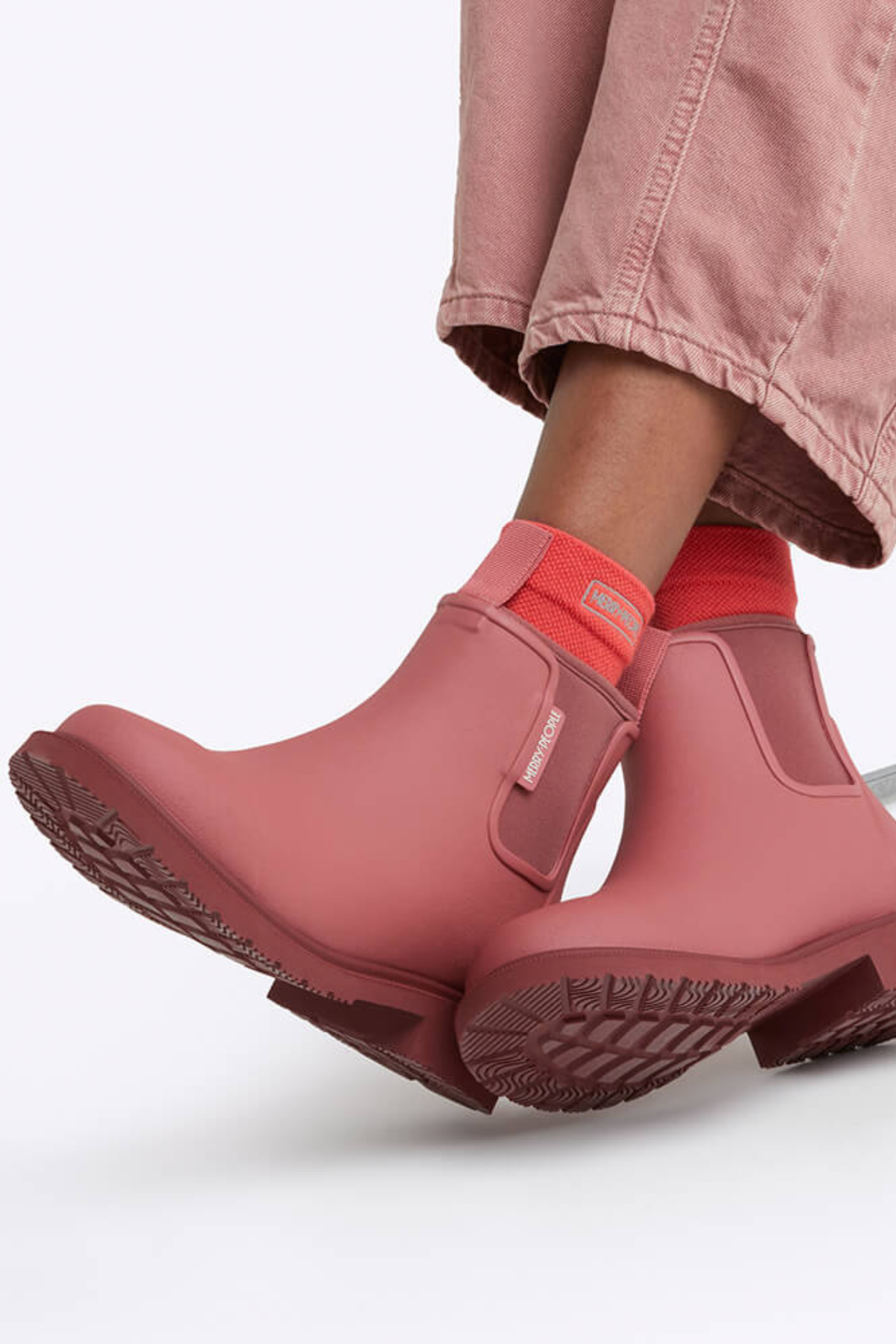 Merry People Bobbi Gumboots/Rainboots - Clay