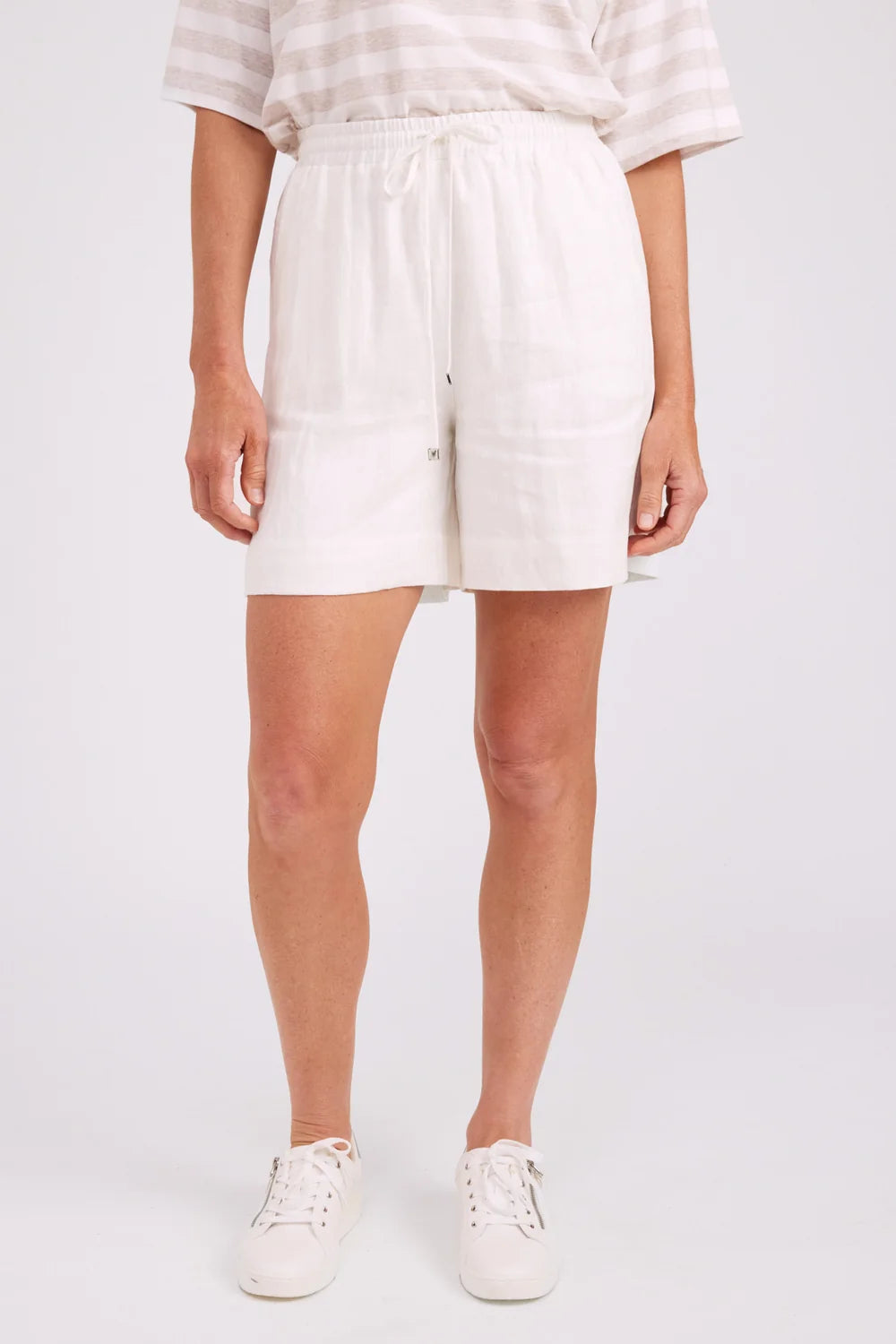 Studio Bermuda Short - White