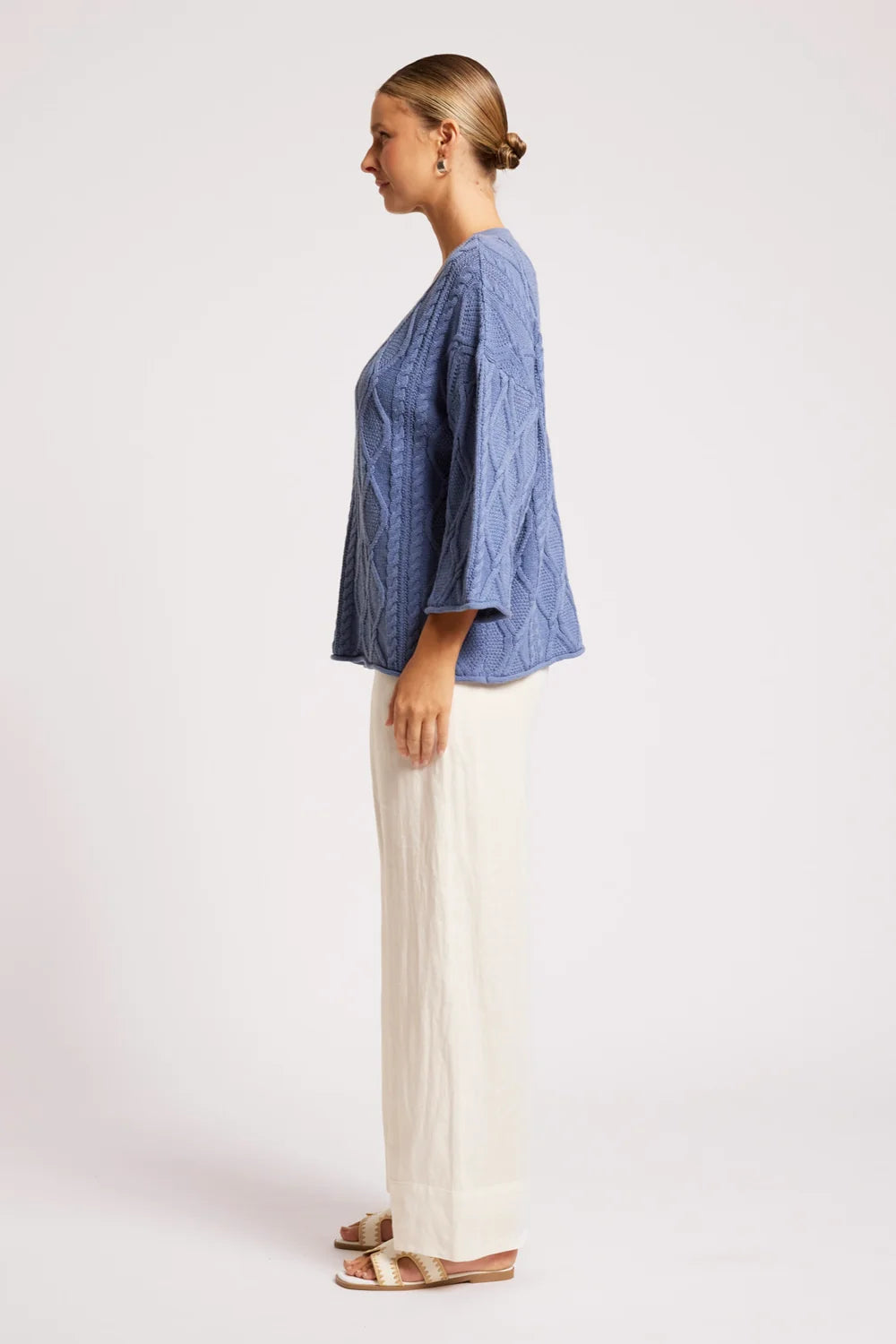 Casa Cable Jumper - Marine