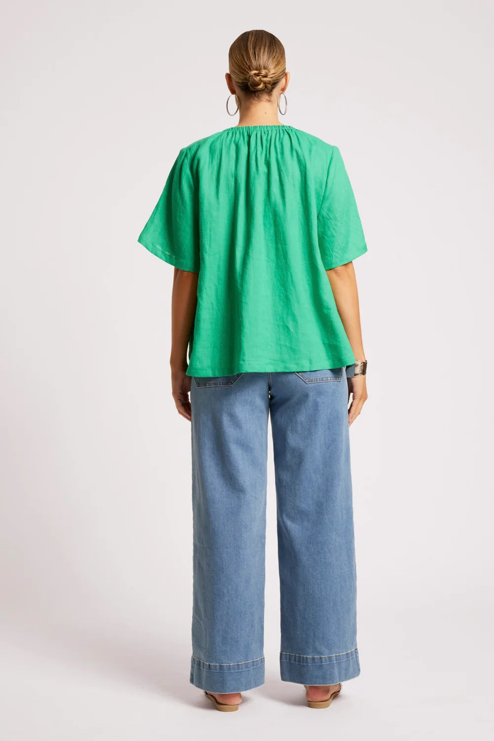 Cove Relaxed Top - Jade