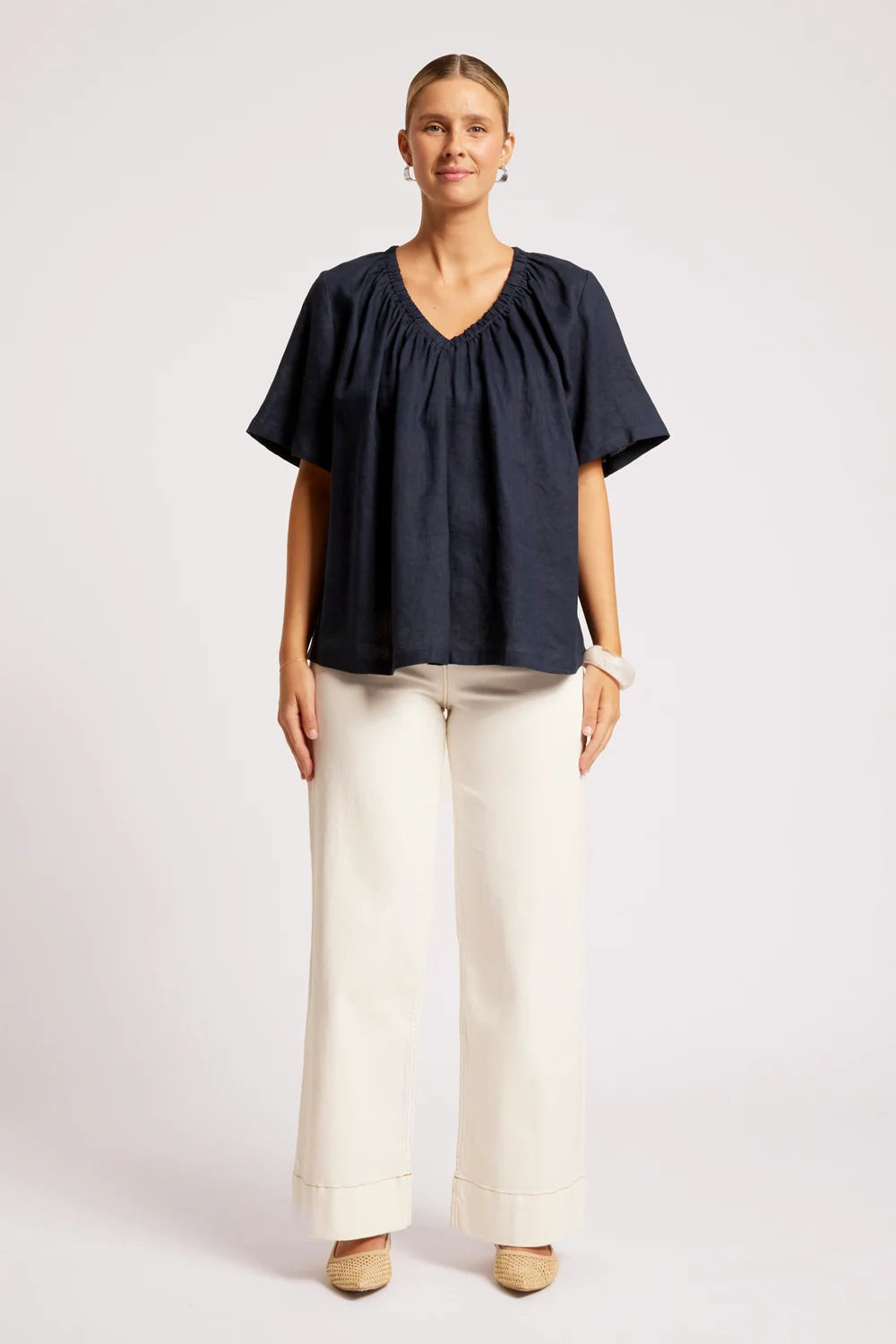 Cove Relaxed Top - Indigo