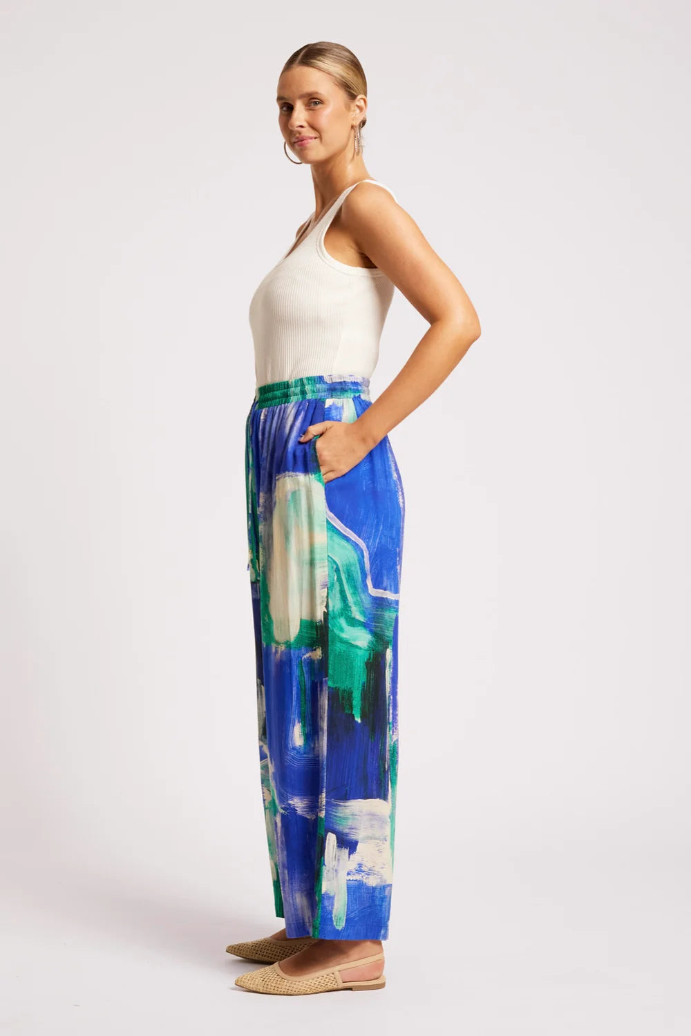 Palmera Pant - Seafoam