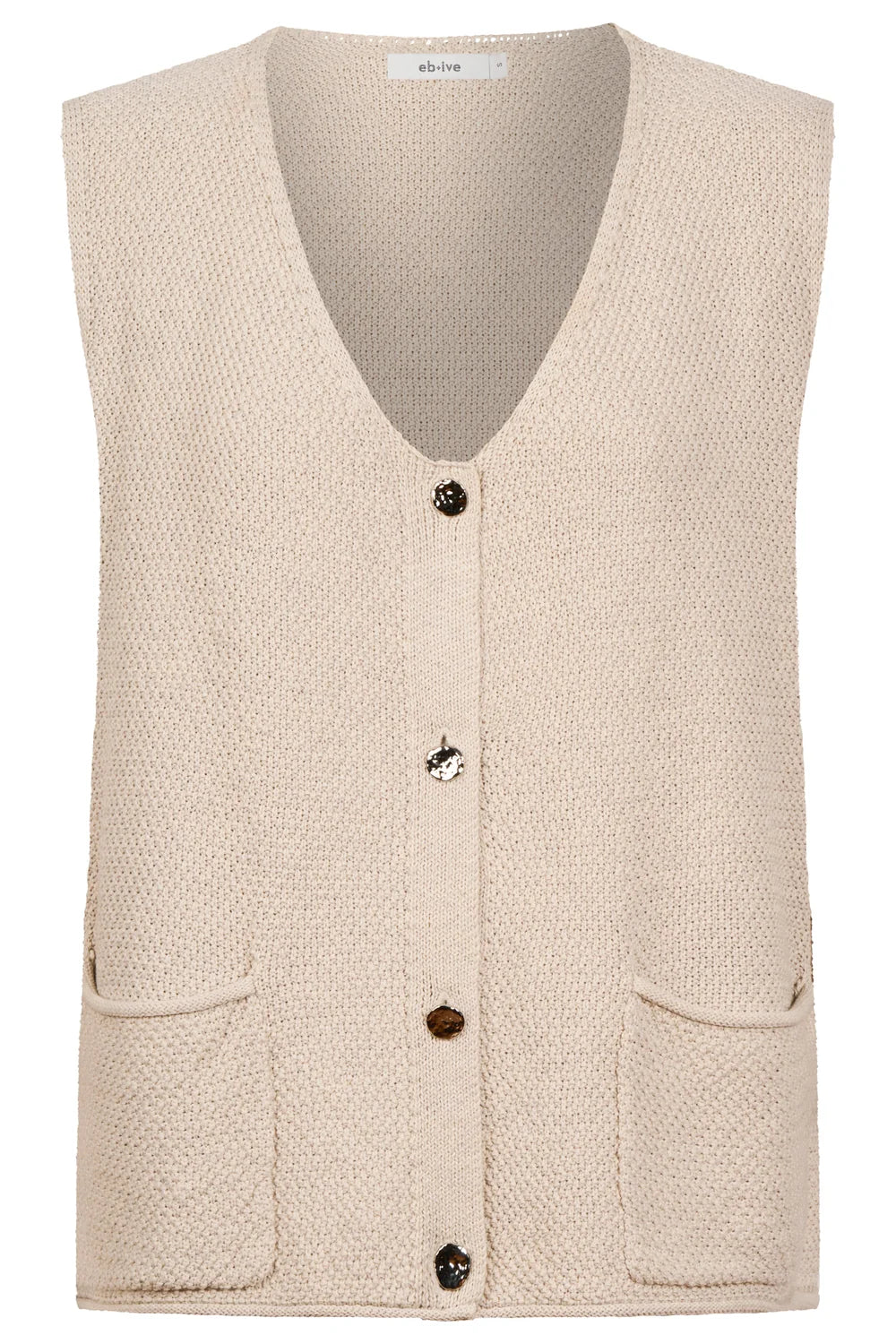 Maris Knit Vest - Tusk