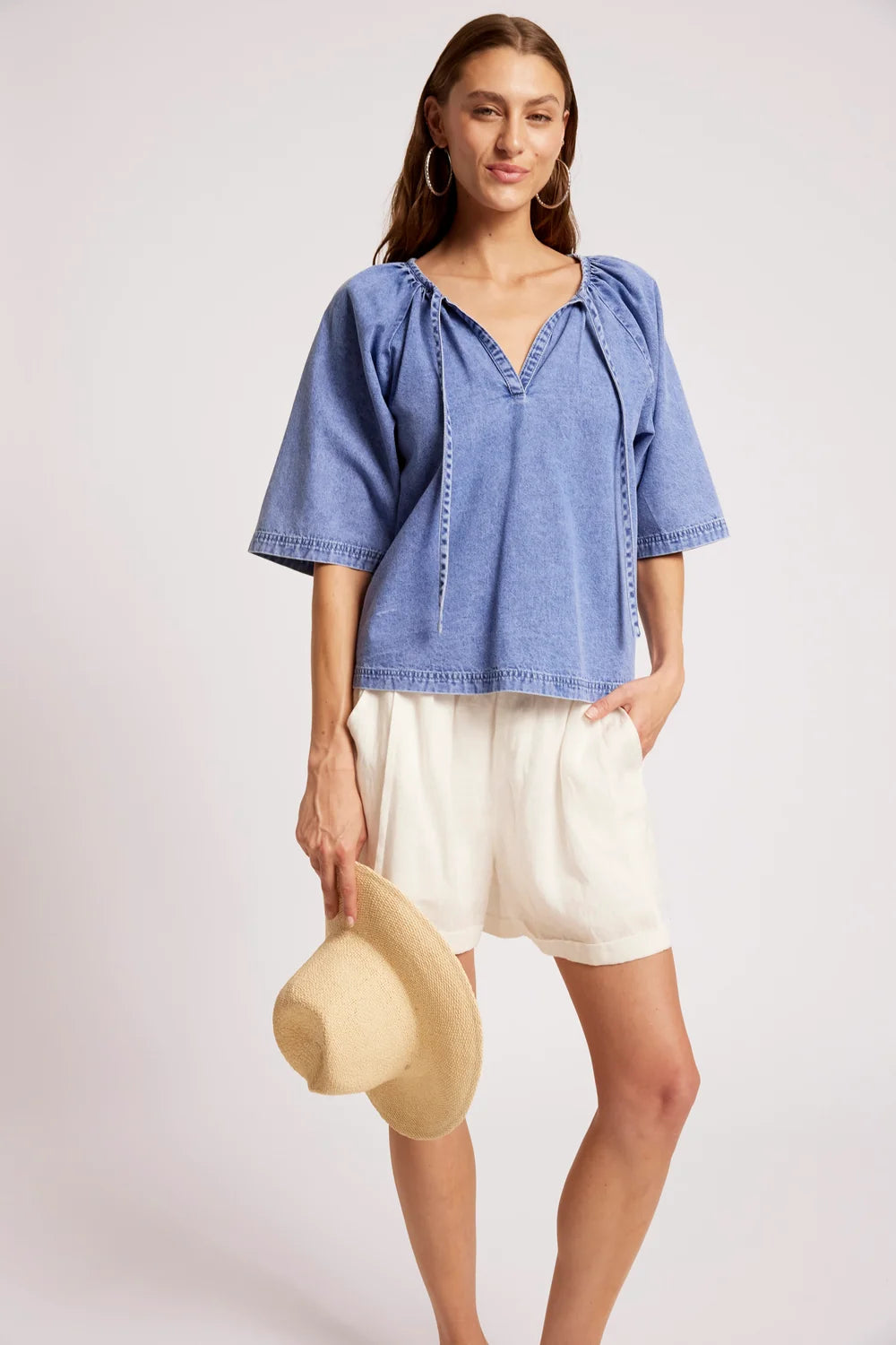 Dusk Denim Top - Denim