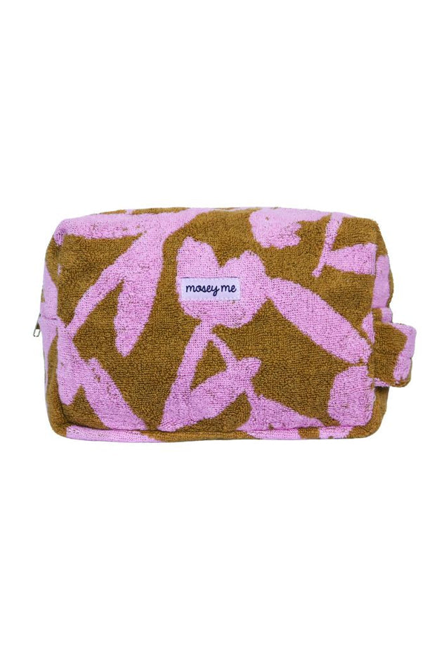 Terry Toiletry Bag - Abstract
