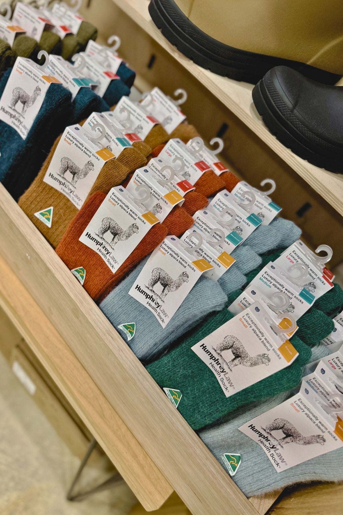 Alpaca Wool Socks-Humphrey Law