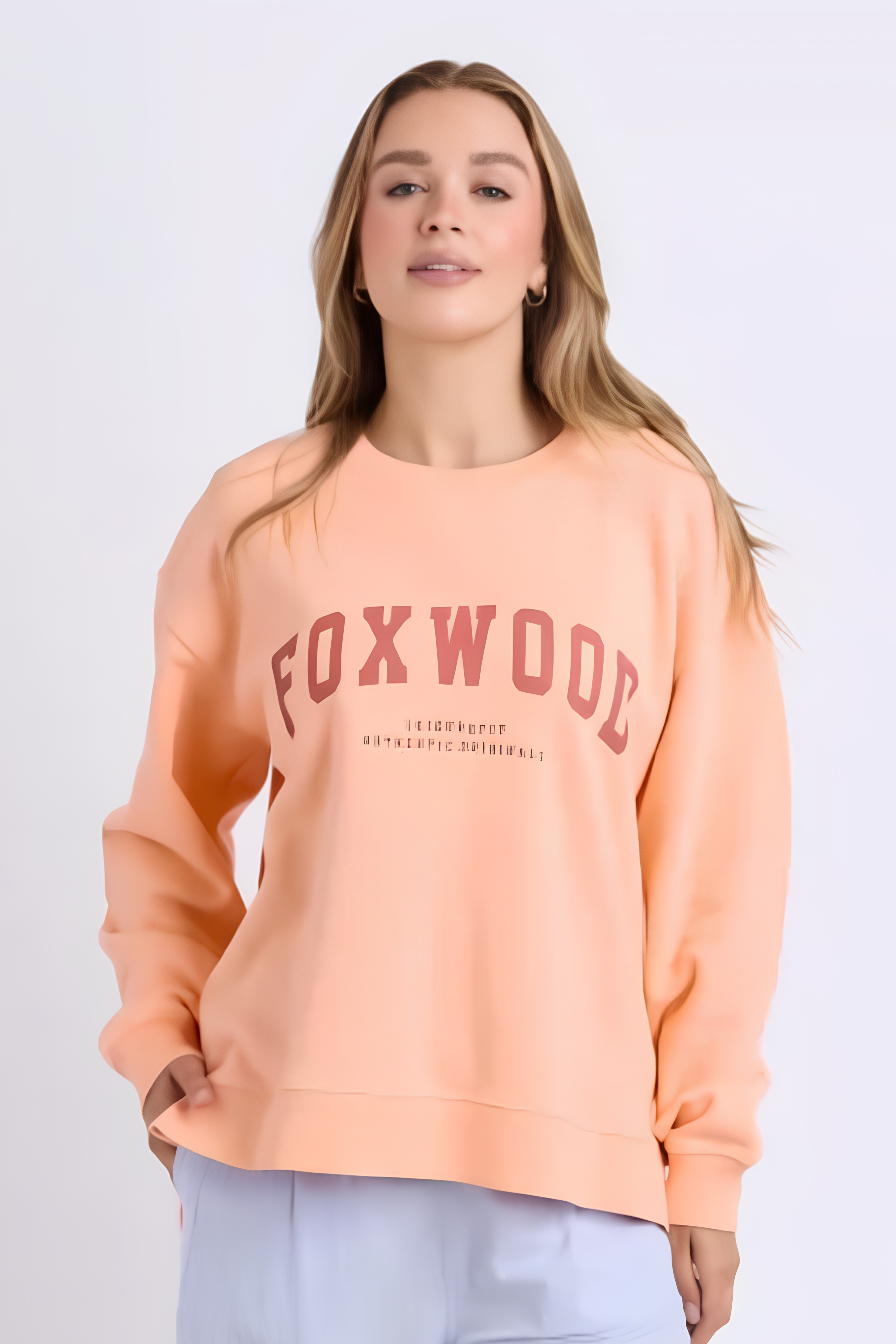 Foxwood Interval Crew - Neon Peach