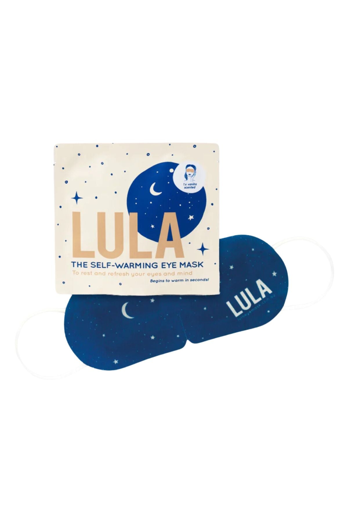 Lula Self Warming Eye Mask - Vanilla (5 Pack)