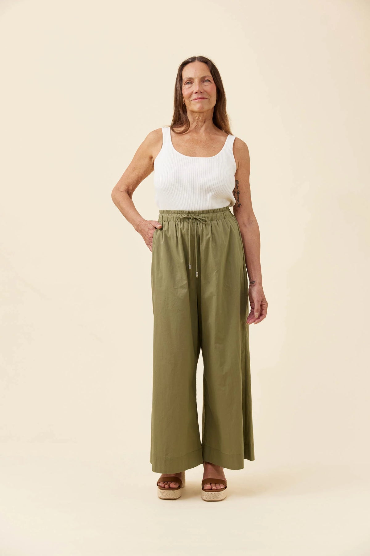 Rosa Pant - Sage
