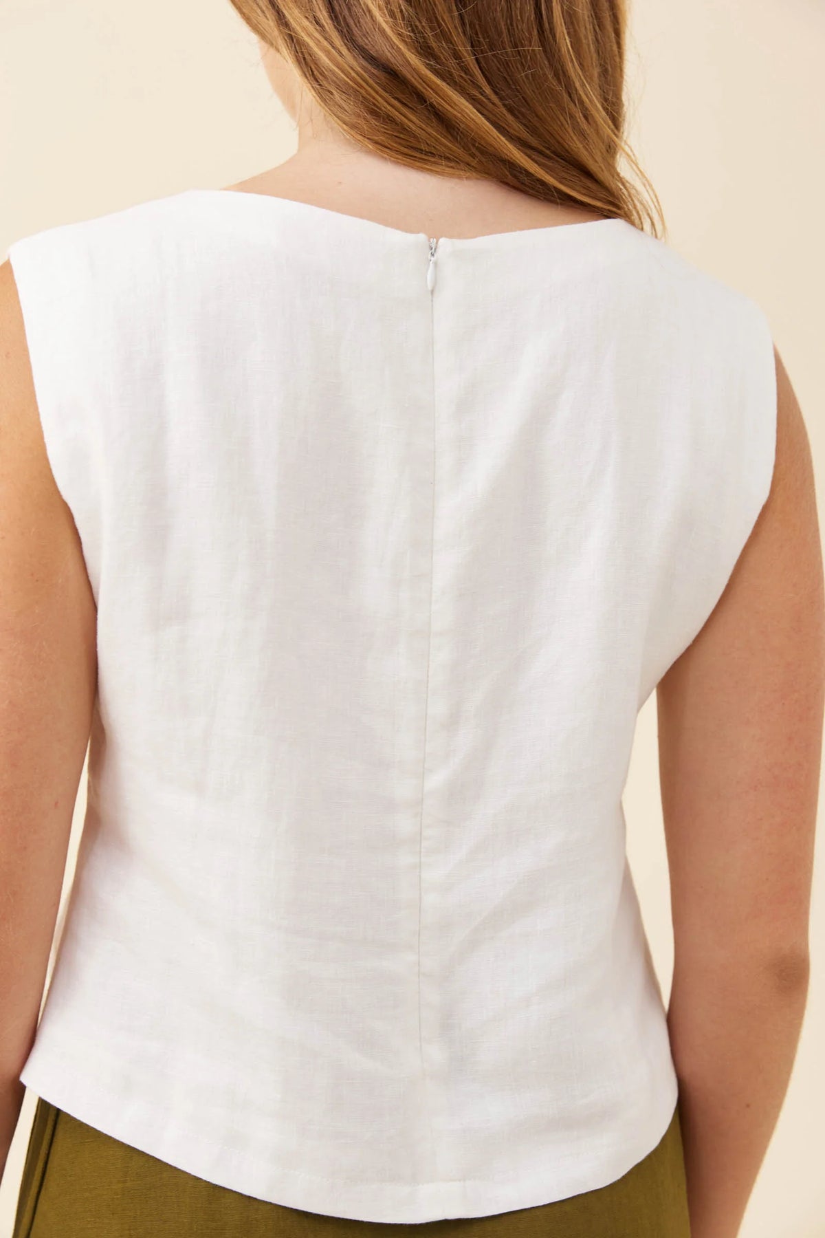 Anita Tank - White