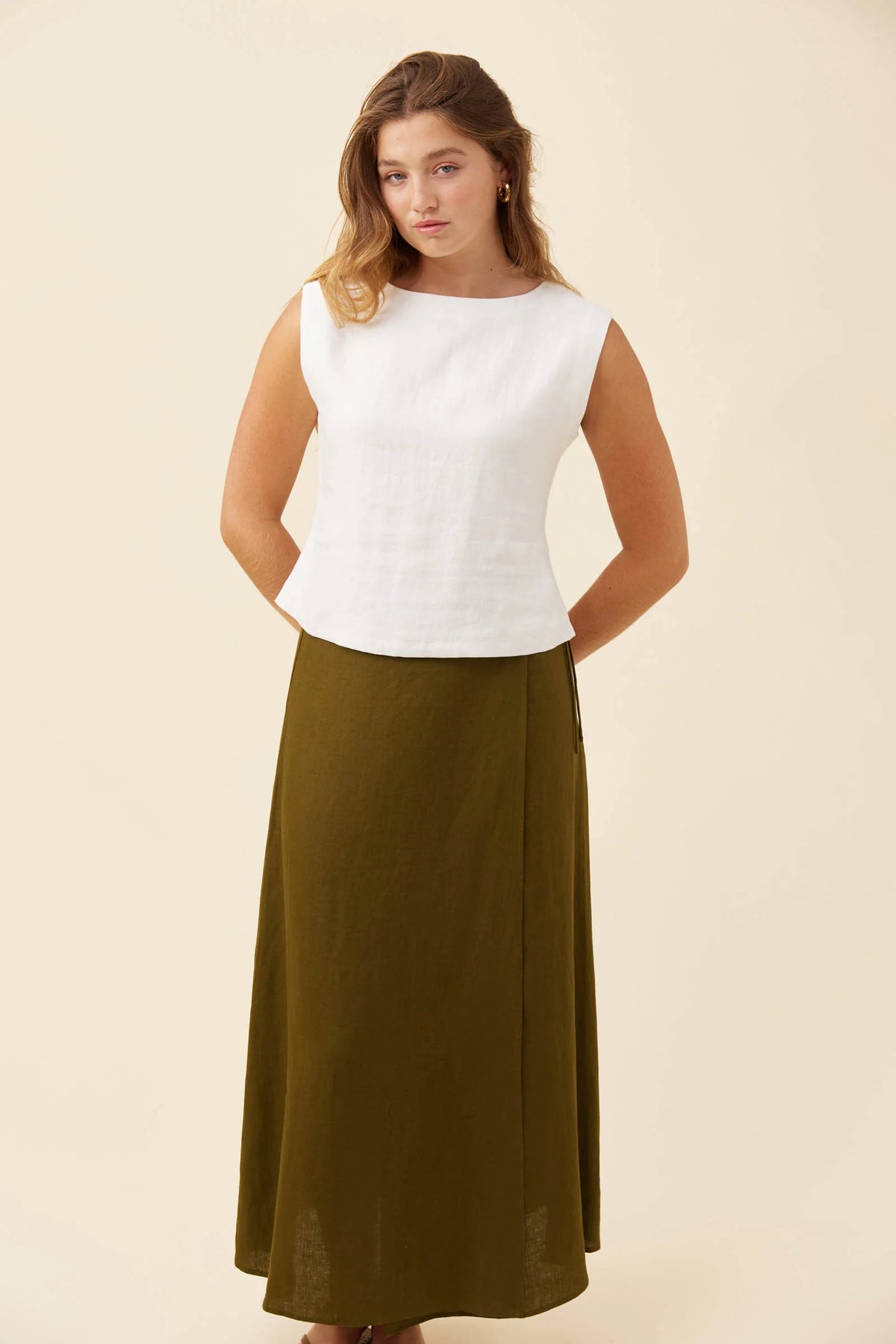 Anita Tank - White