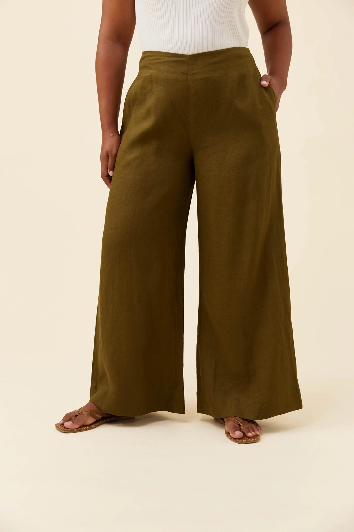 Anita Pant - Olive
