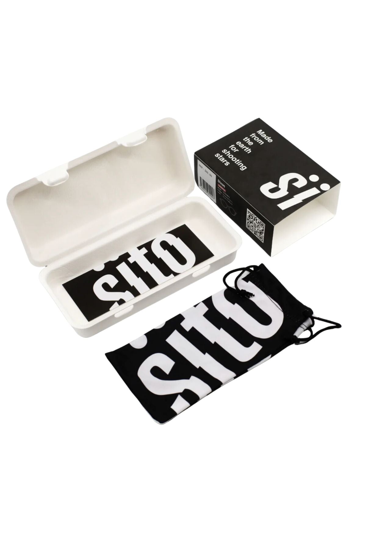 Sito Sunglasses 'Harlow' - Cream/Rosewood