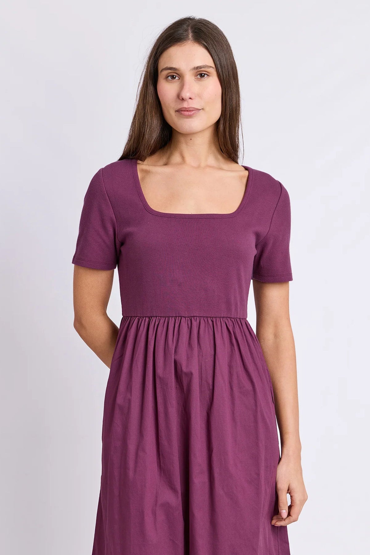 Foxwood Ella Dress - Plum