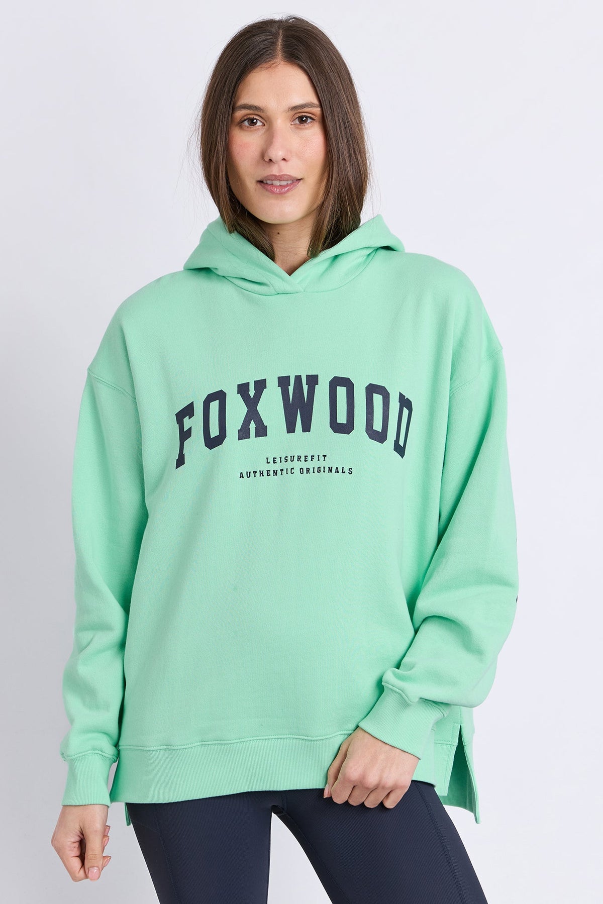 Foxwood Interval Hoodie - Neon Mint
