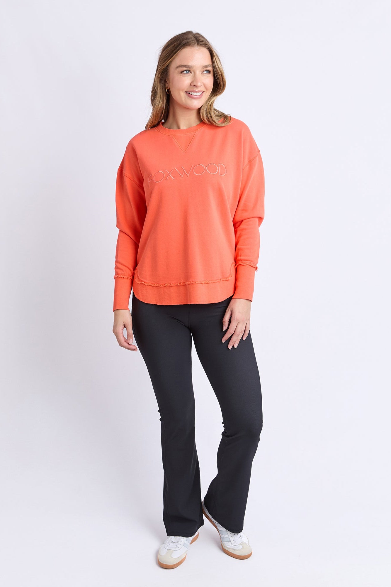 Simplified Crew - Orange Red