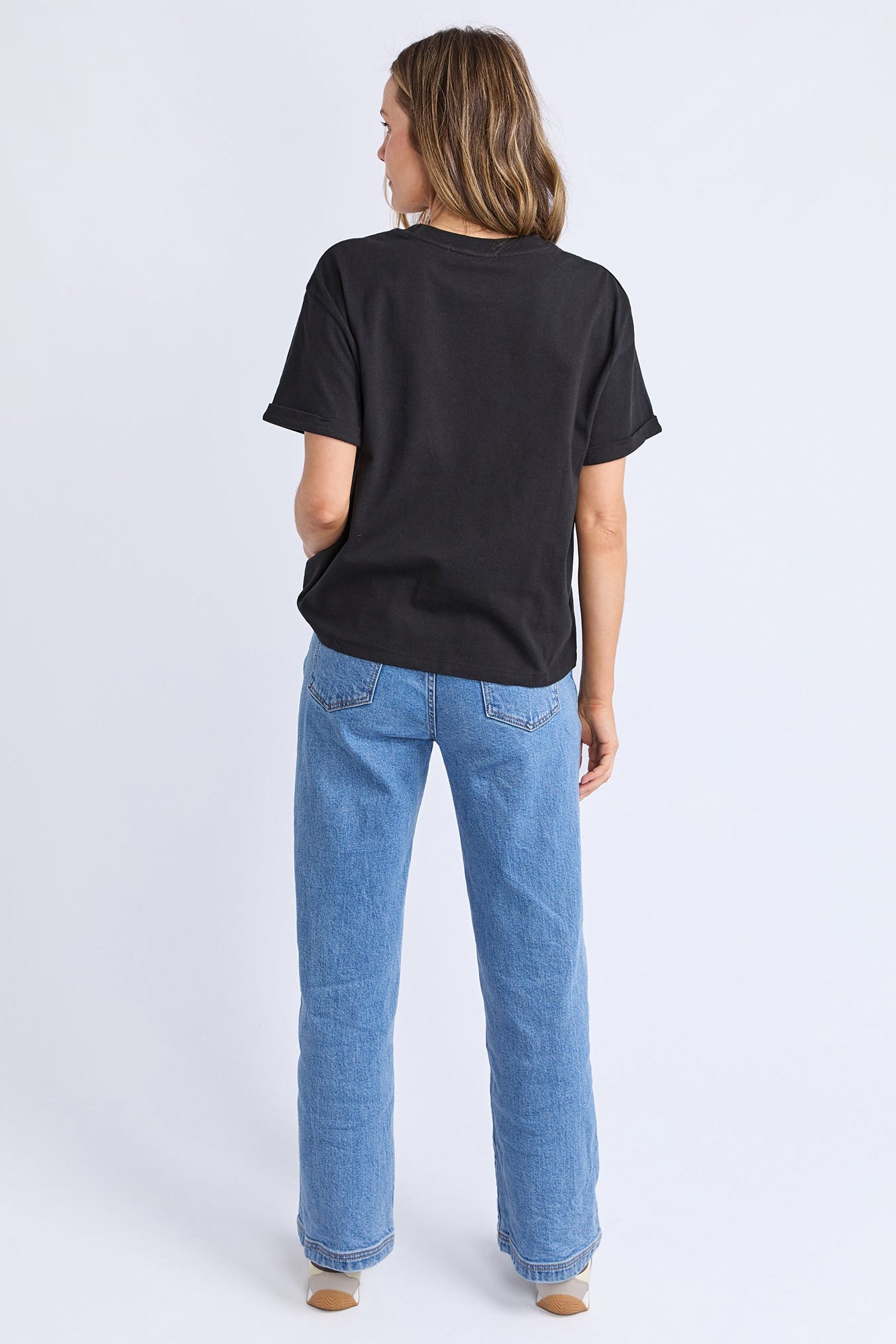 Foxwood Huntleigh Oversized Tee - Black