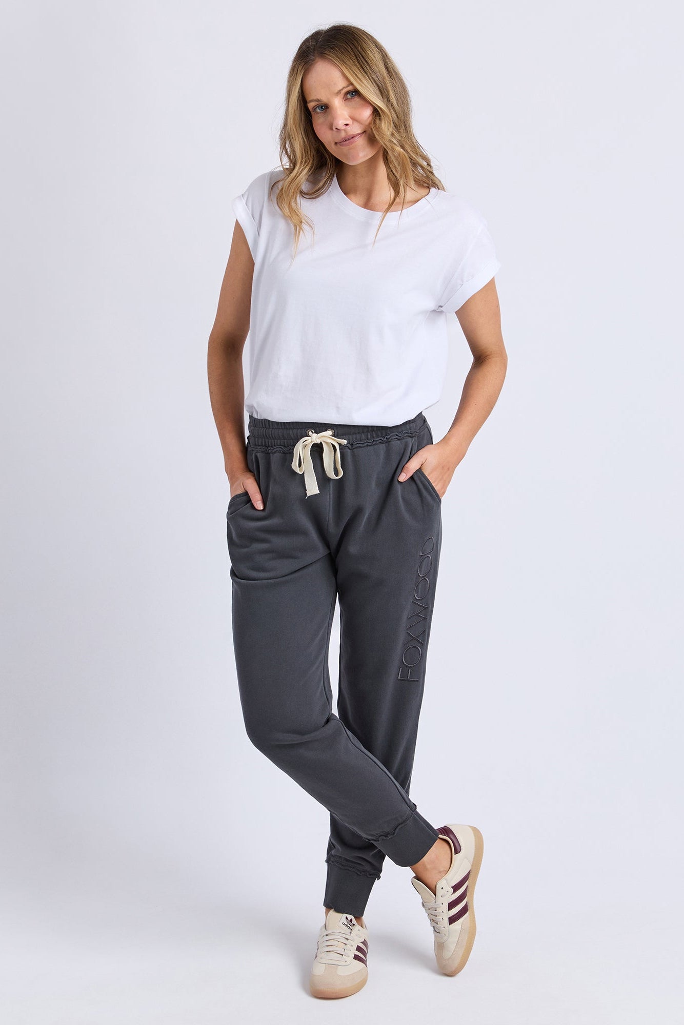 Simplified Track Pant - Dark Charcoal