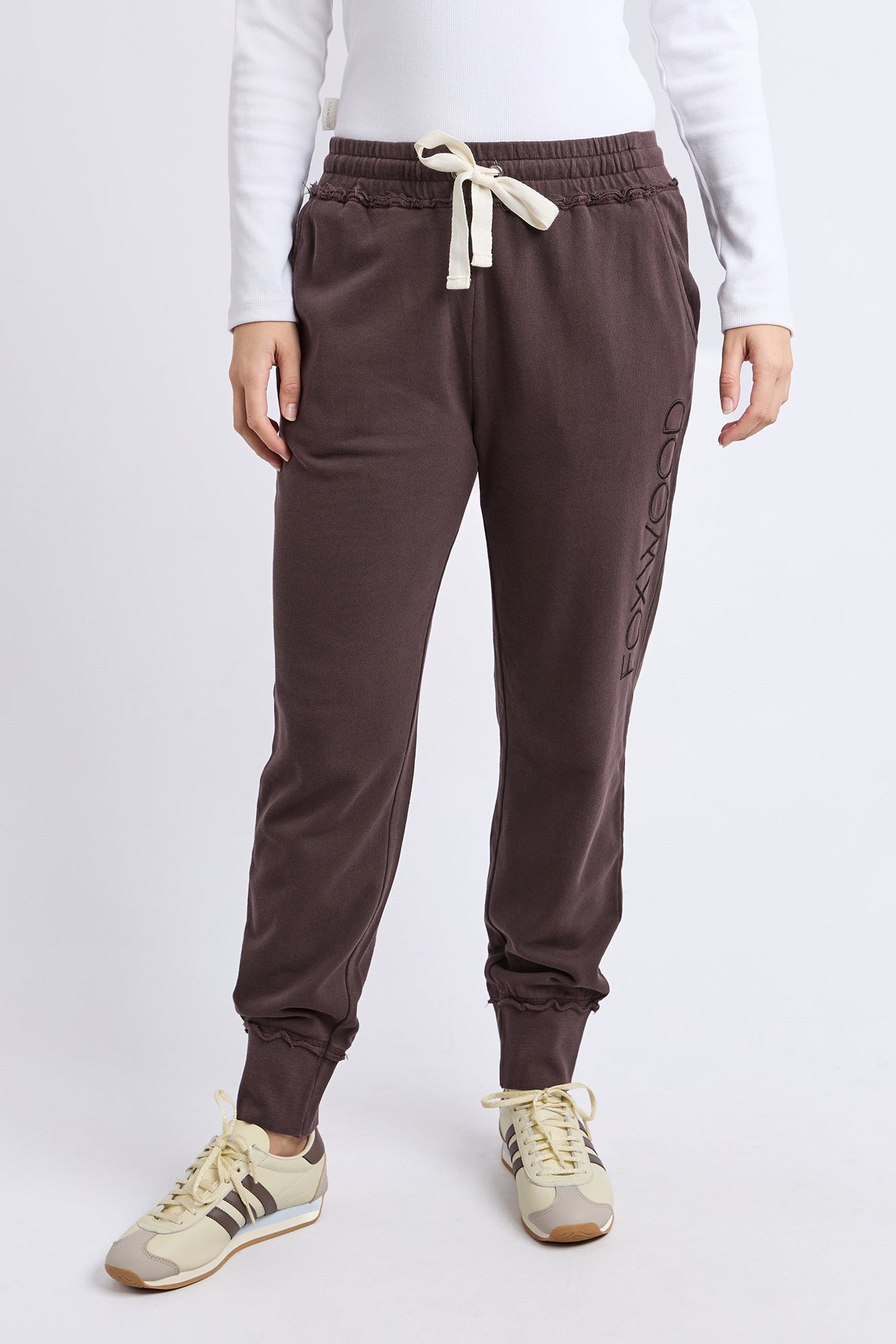 Foxwood Simplified Track Pant - Coffee