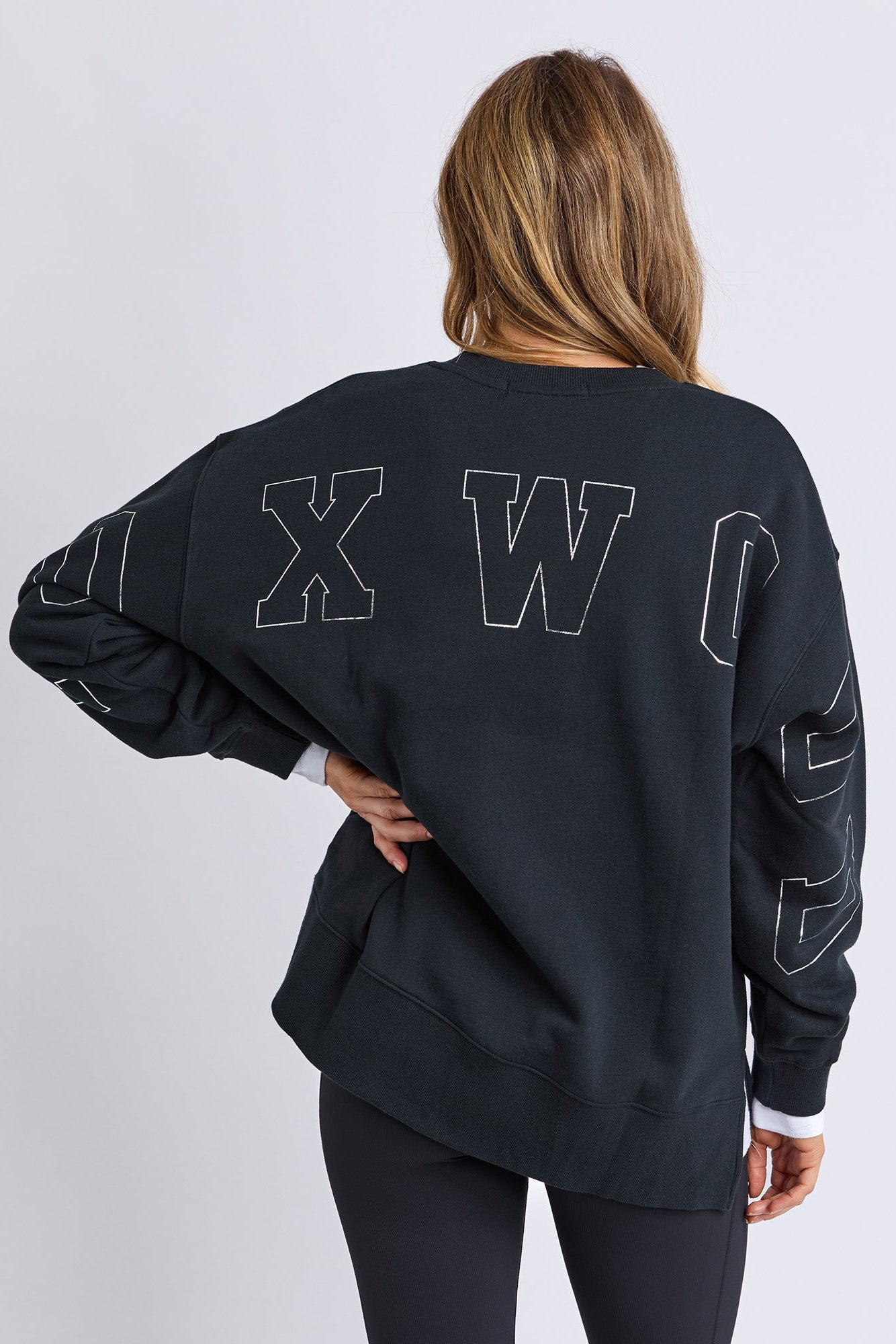 Foxwood Interval Crew - Black/Silver