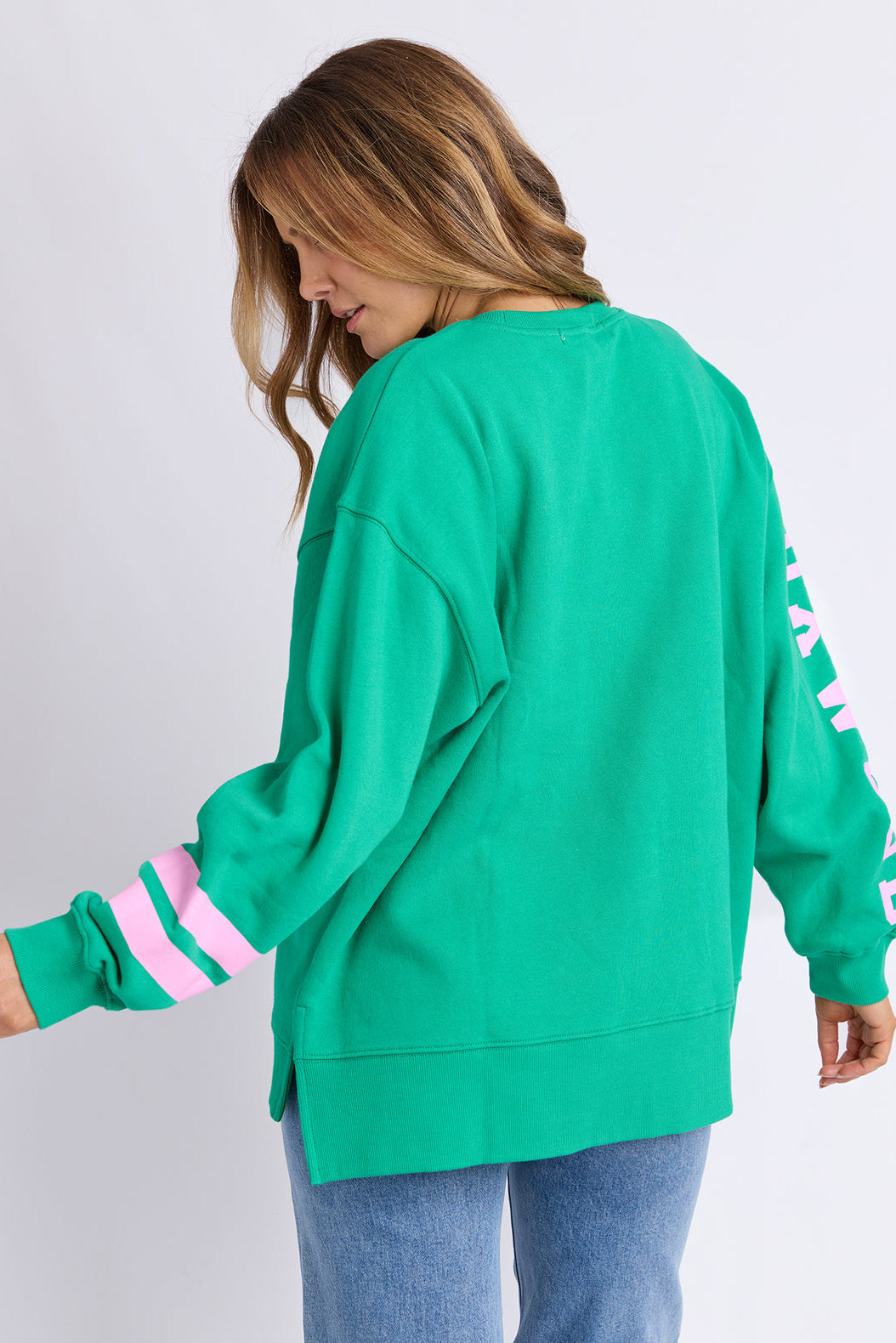 Foxwood Origin Crew - Green/Pink