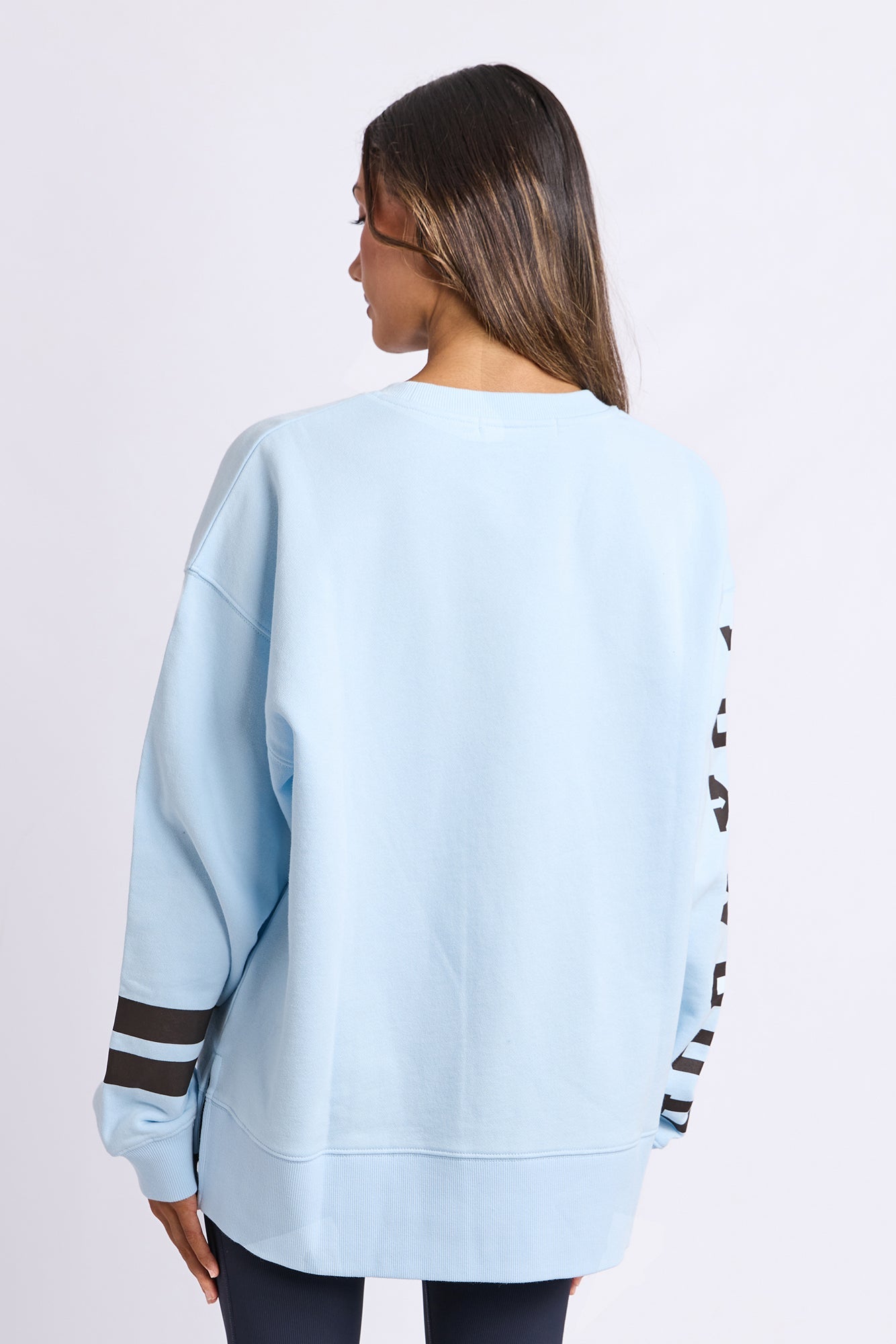 Foxwood Origin Crew - Light Blue with Coffee