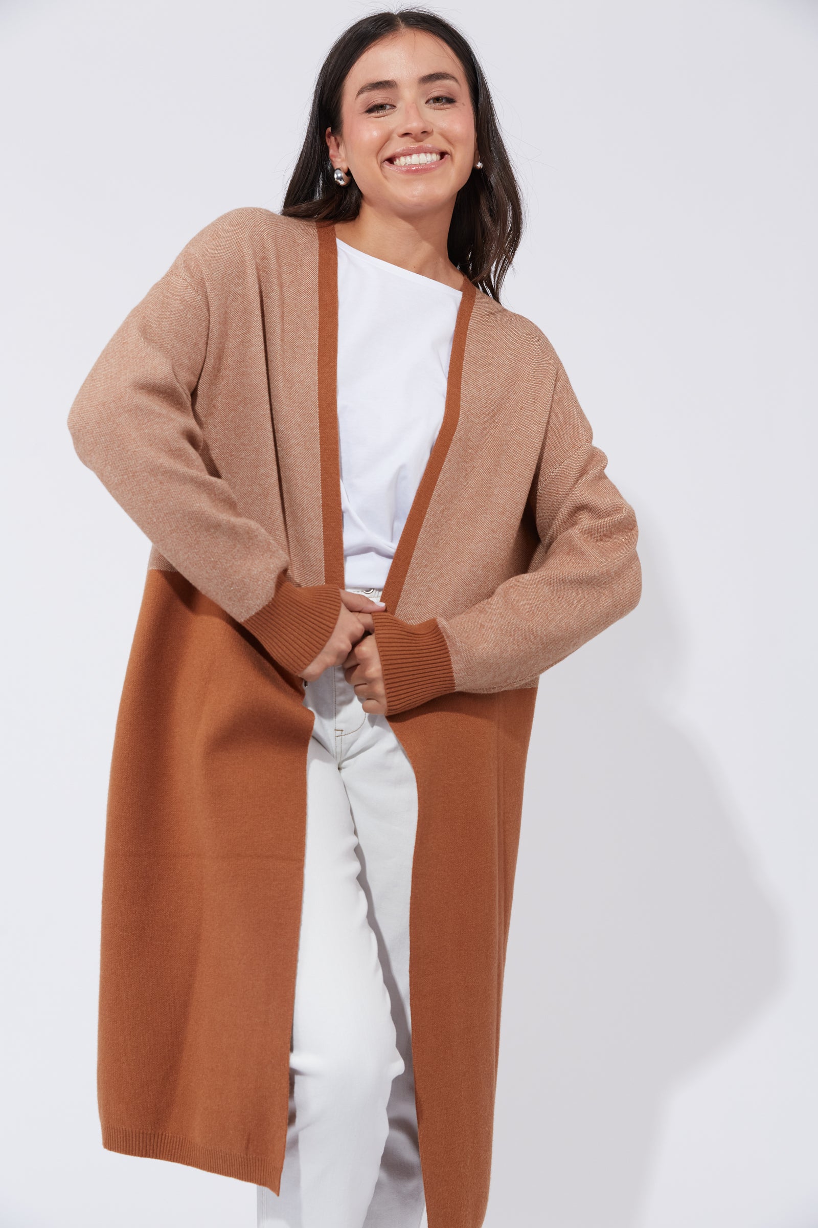 Cyprus Cardigan - Sand/Dune