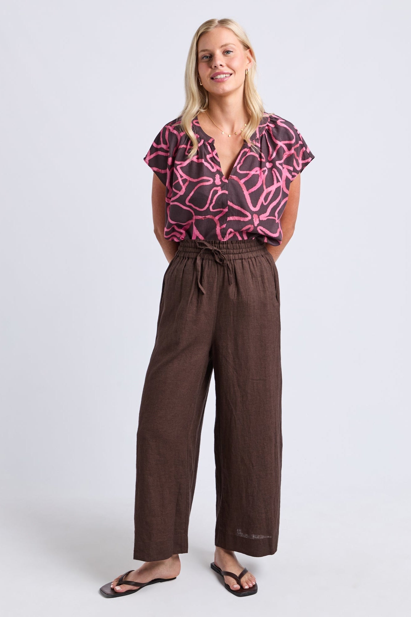 Elm Wander Pants - Chocolate
