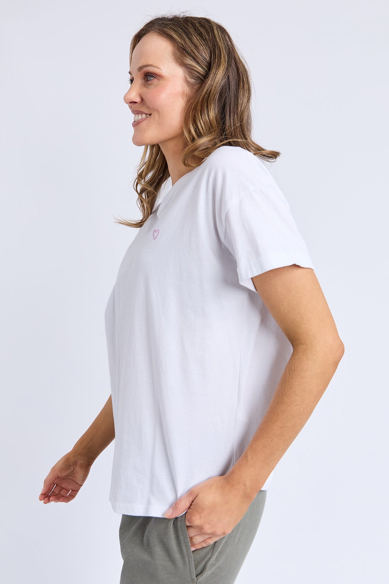Elm Halli S/S Tee - White