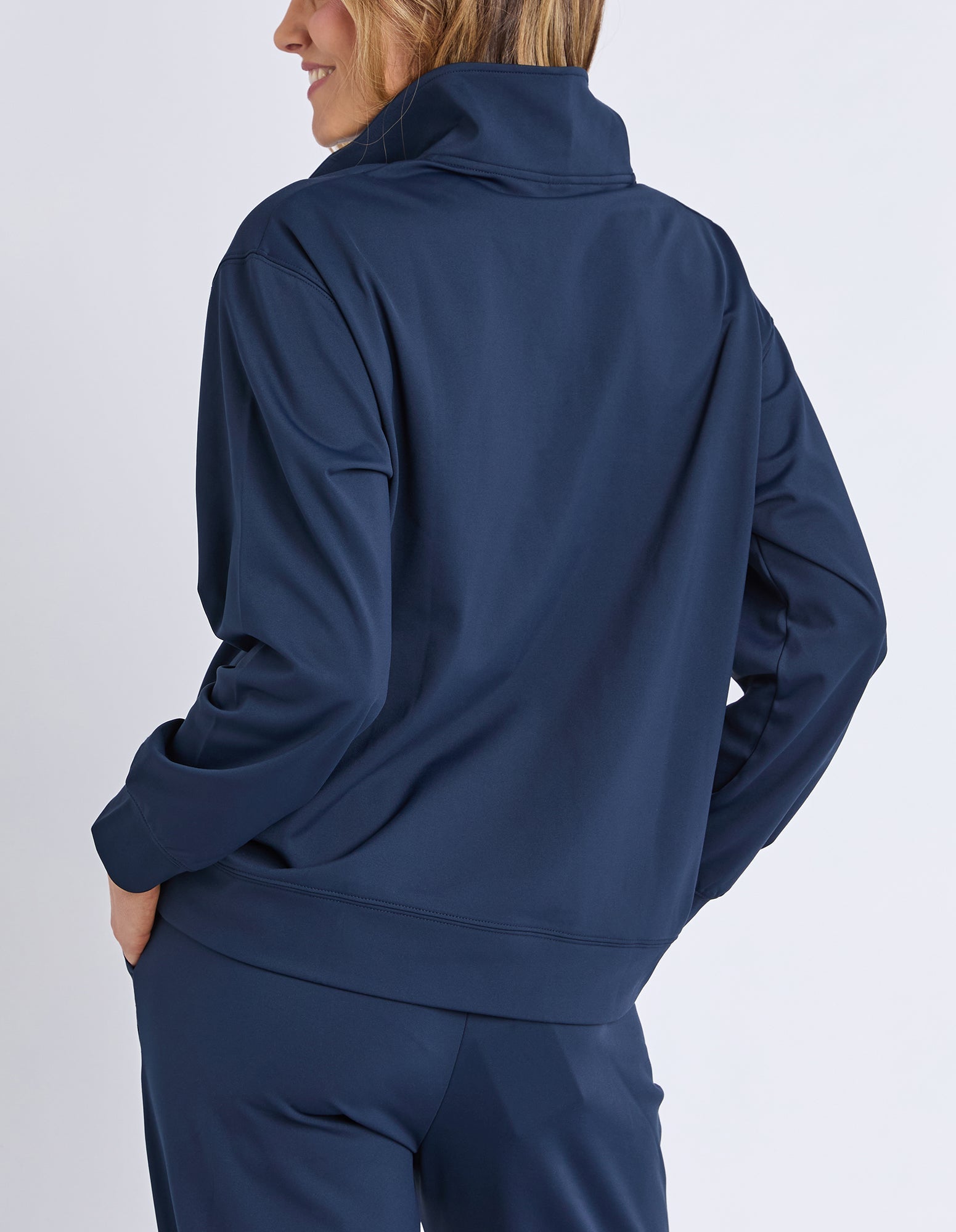 Alexis Half Zip - Navy