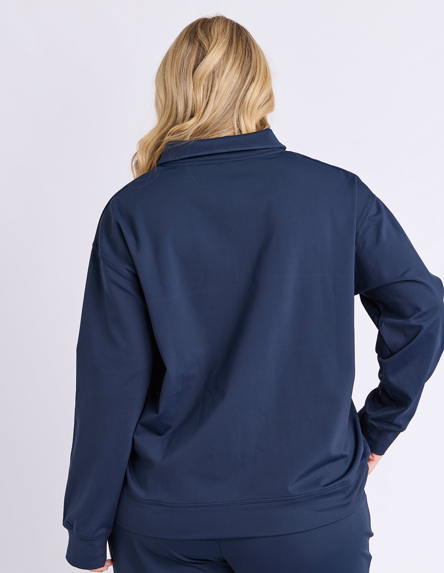 Alexis Half Zip - Navy