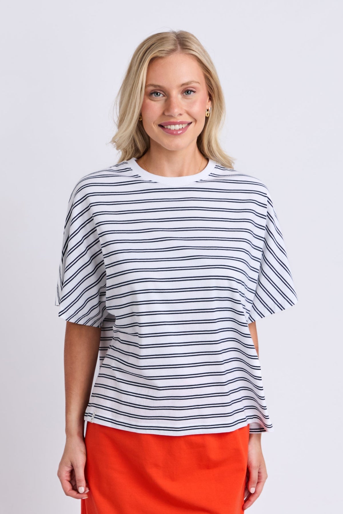 Elm Luna S/S Tee - Stripe