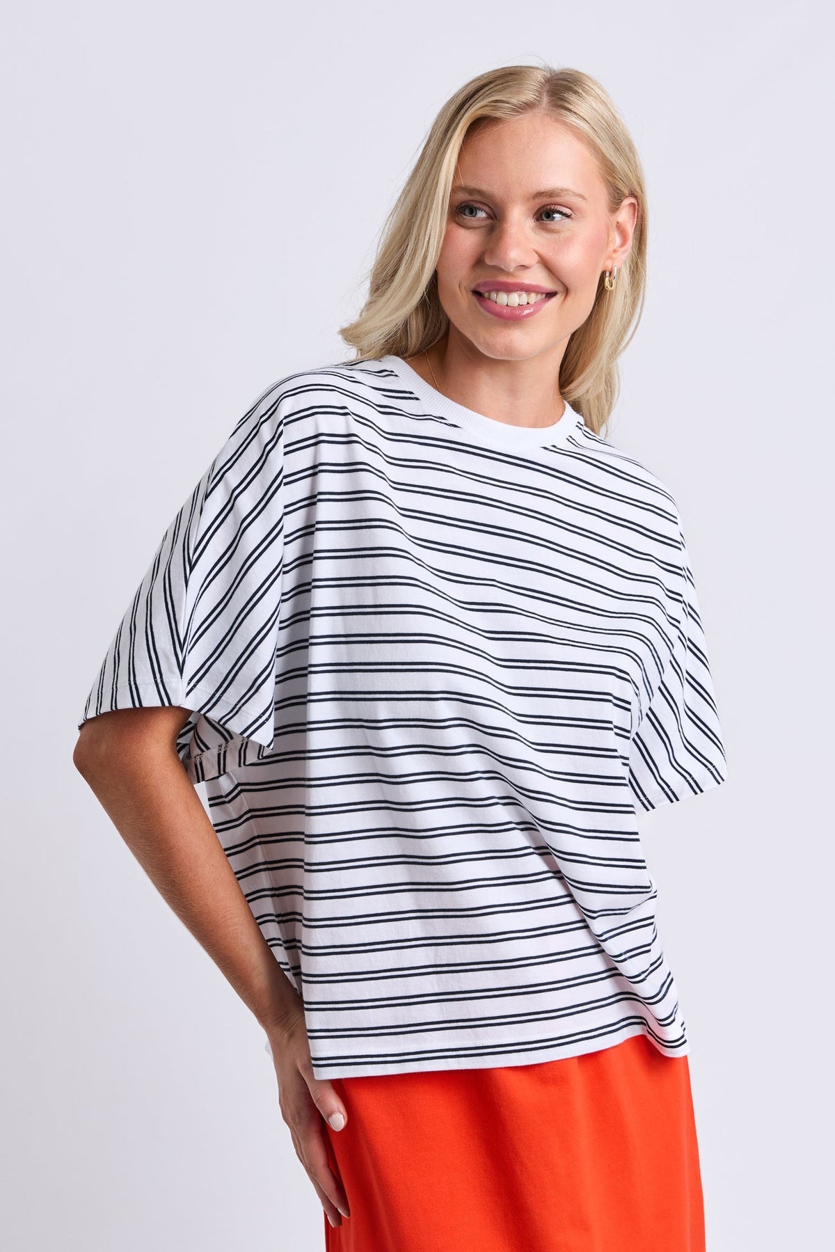 Elm Luna S/S Tee - Stripe
