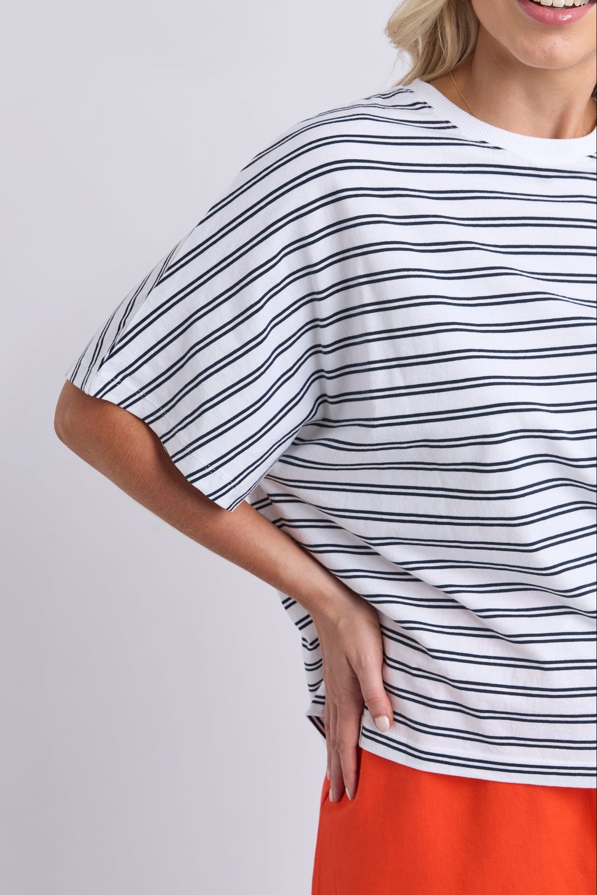 Elm Luna S/S Tee - Stripe