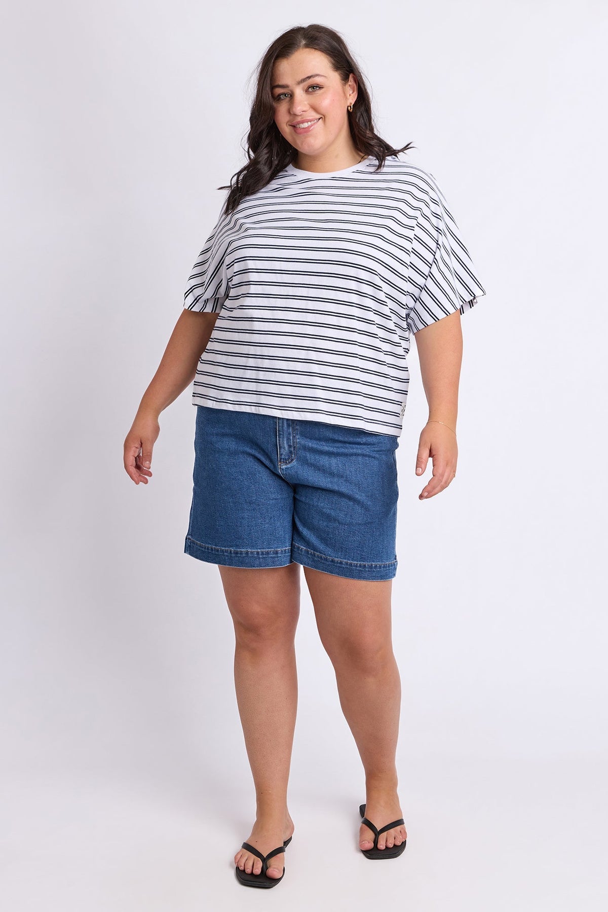 Elm Luna S/S Tee - Stripe