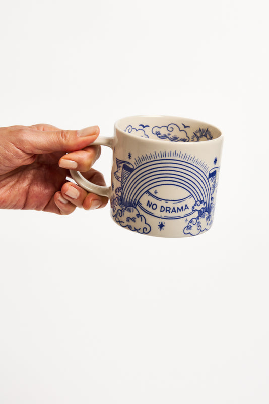 Inked Mug - No Drama