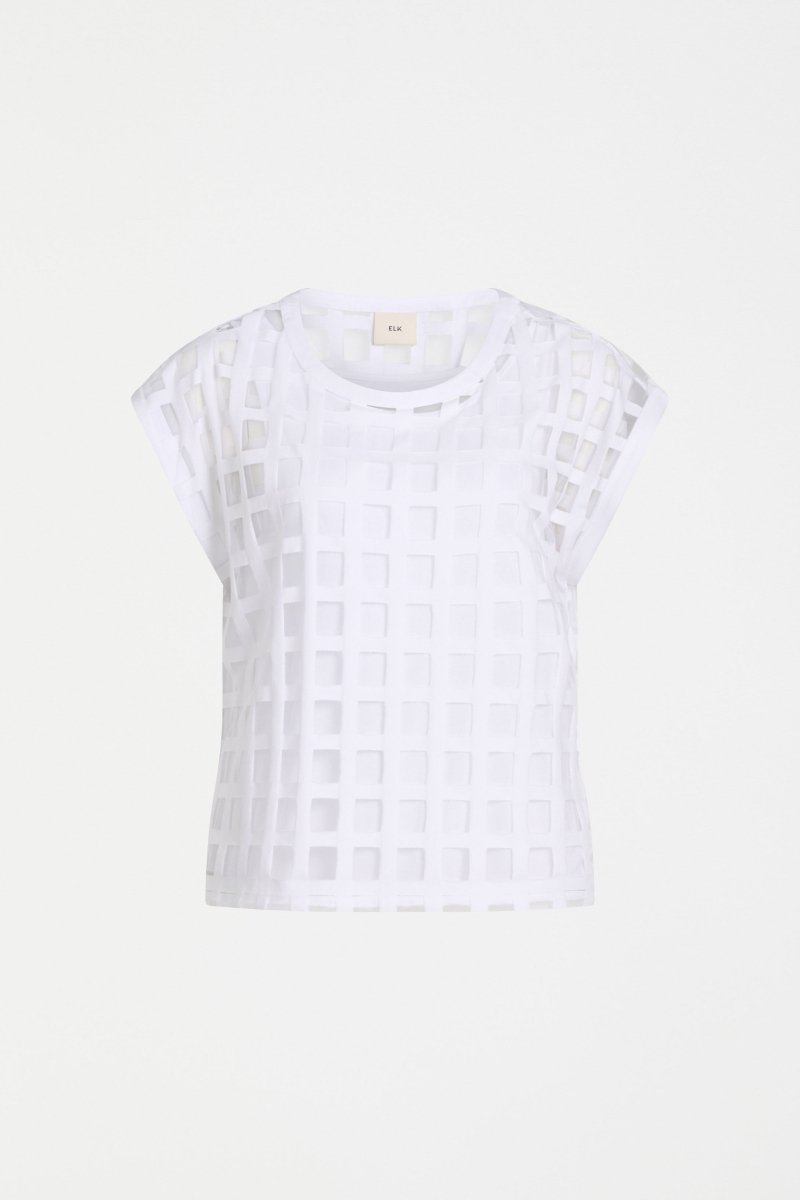 Elk Varr Burnout Top - White