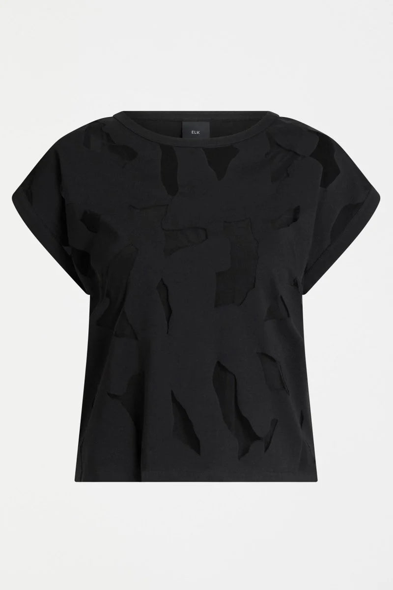 Elk Varr Burnout Top - Black