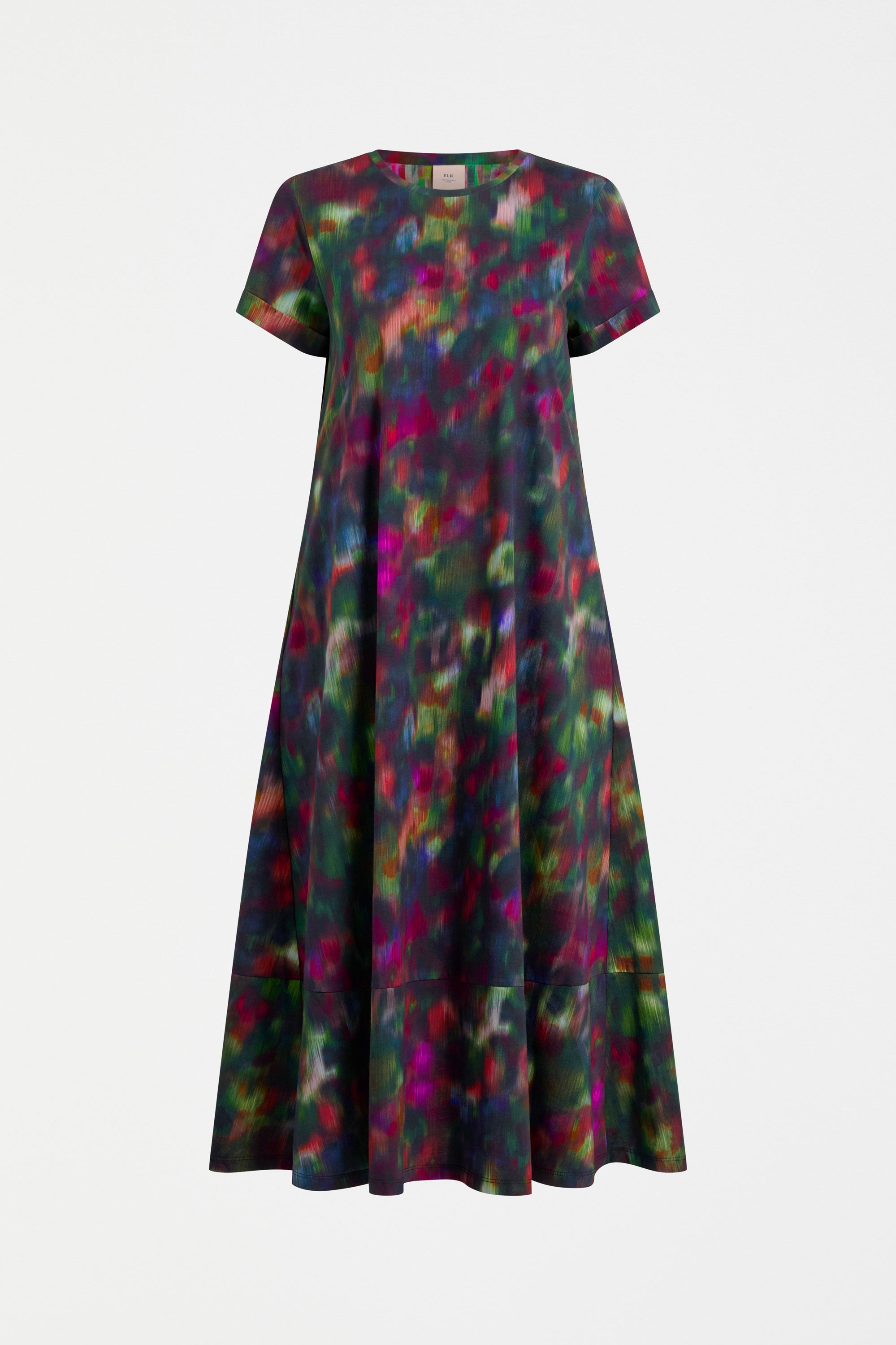 Elk Haki Dress - Jord Print