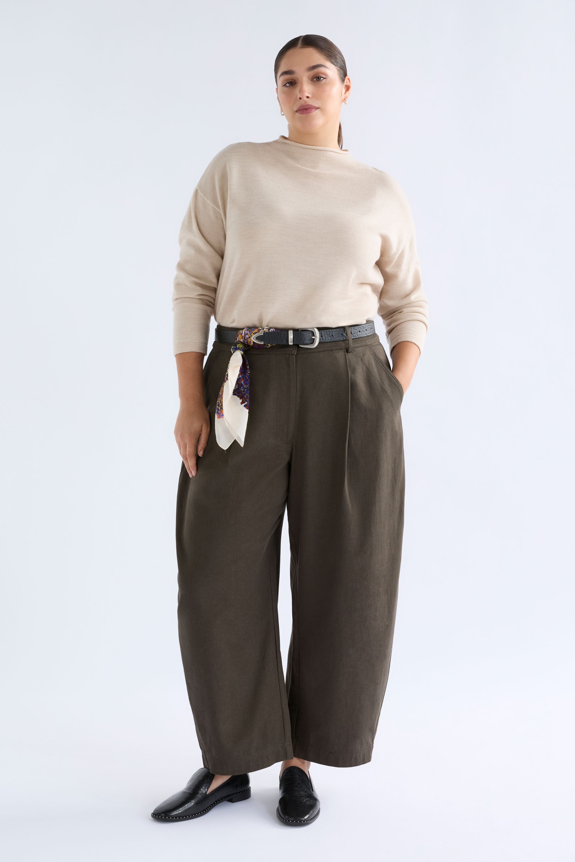 Elk Dayli Pant - Dark Taupe