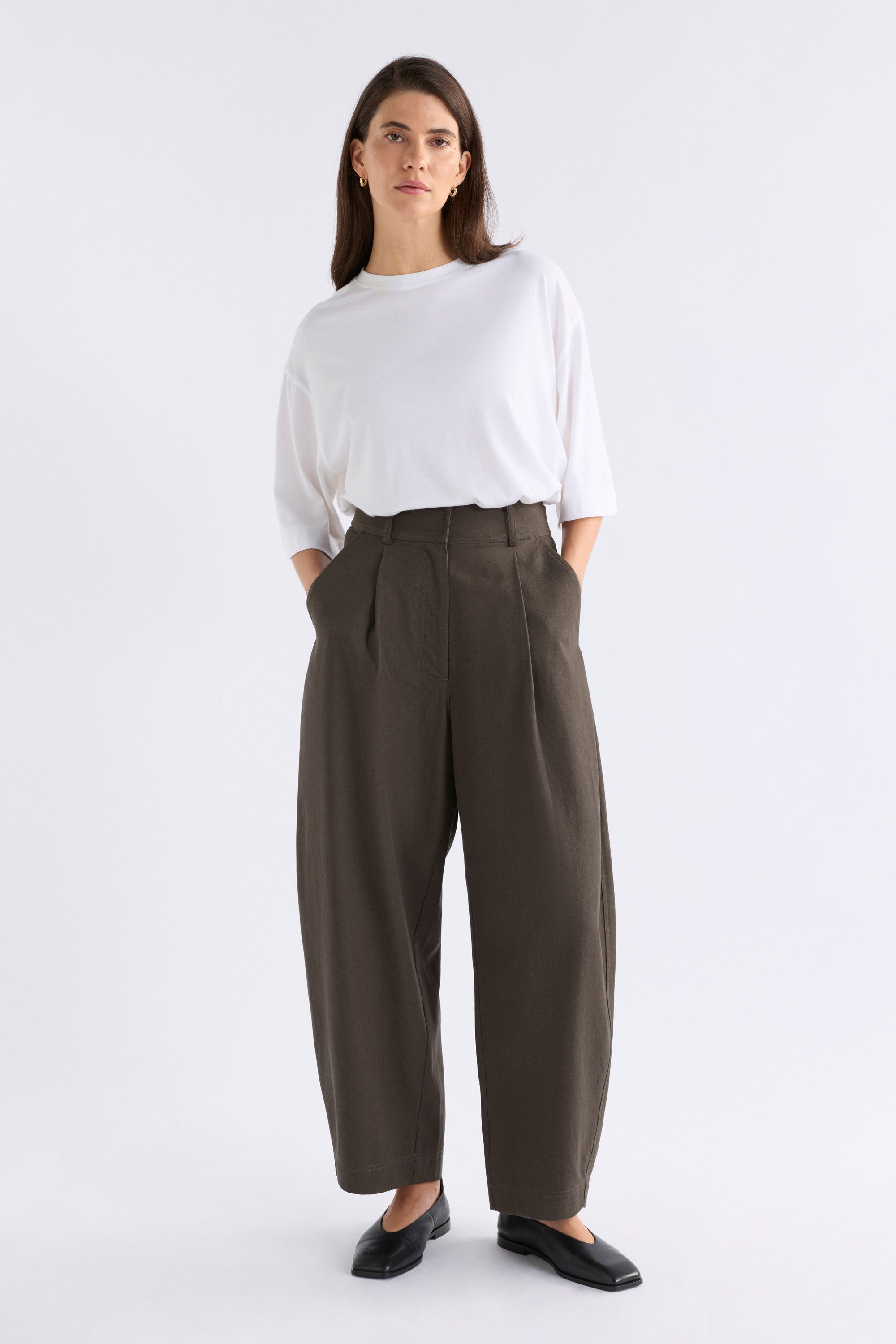 Elk Dayli Pant - Dark Taupe