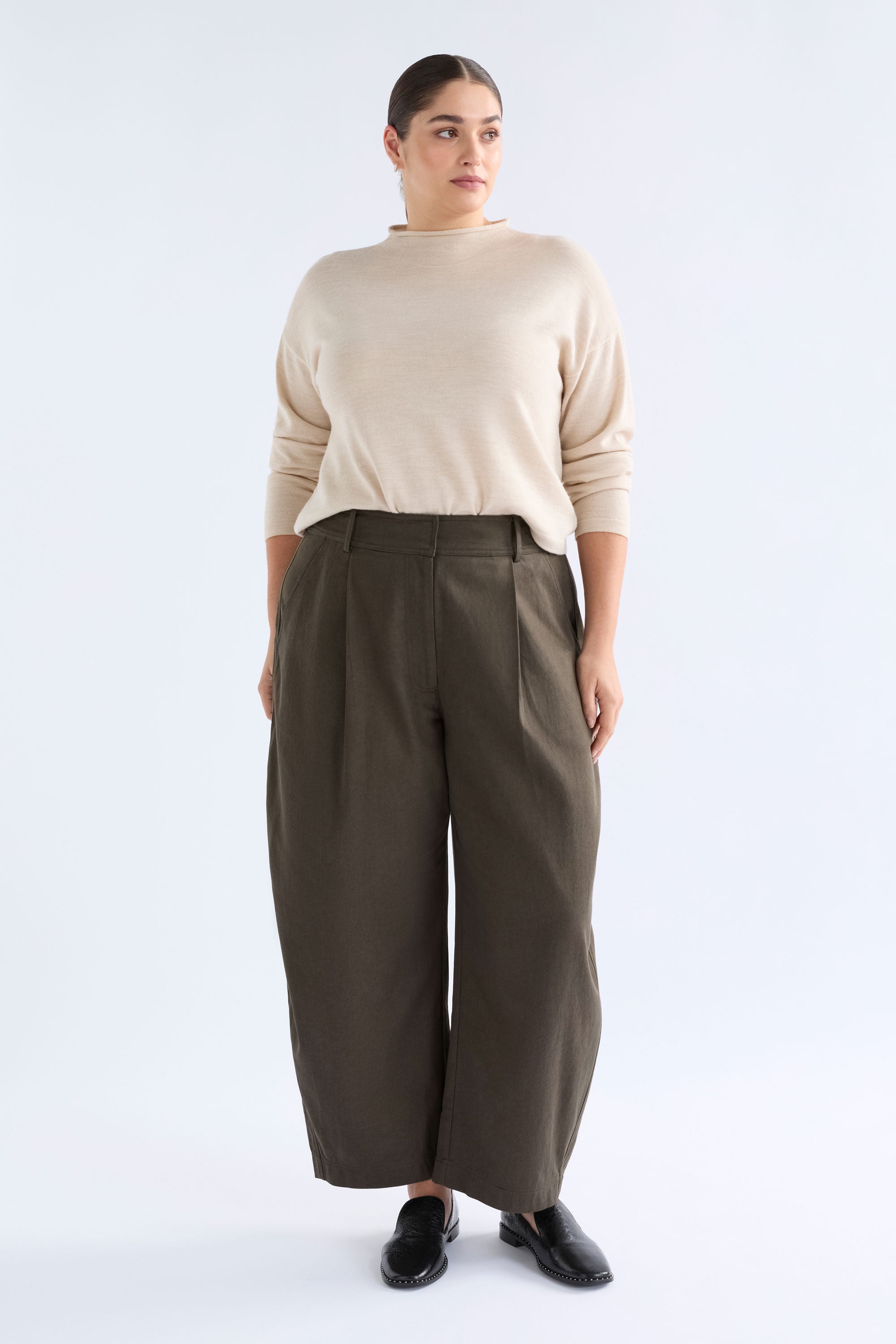 Elk Dayli Pant - Dark Taupe